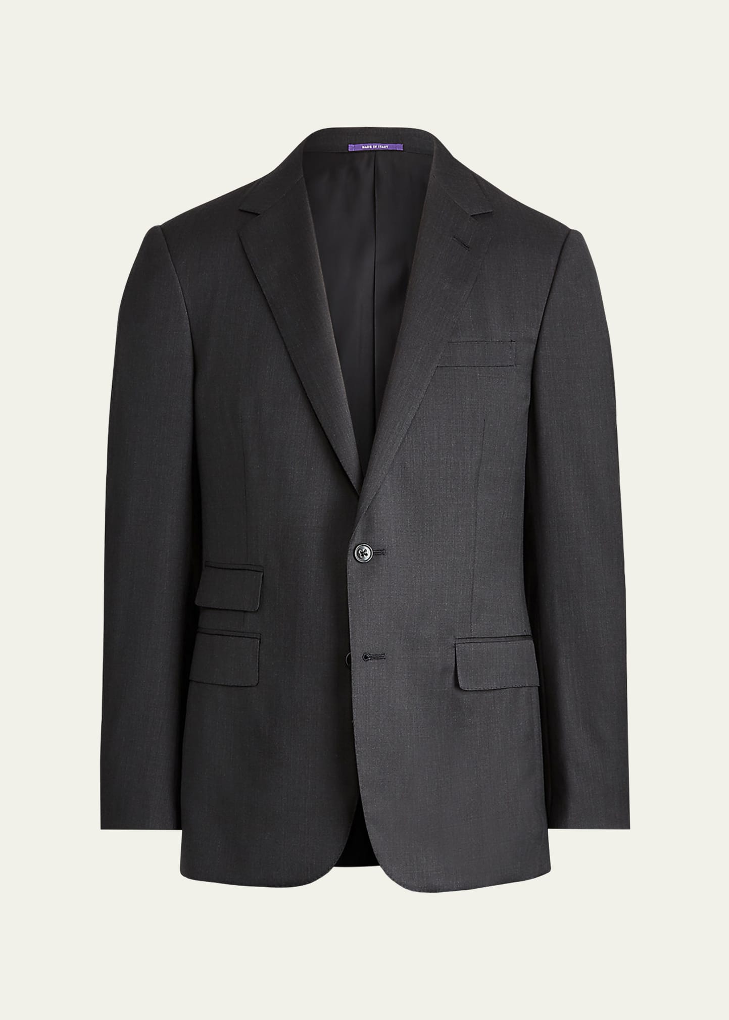 Ralph Lauren Purple Label Men's Two-Piece Basic Wool Suit