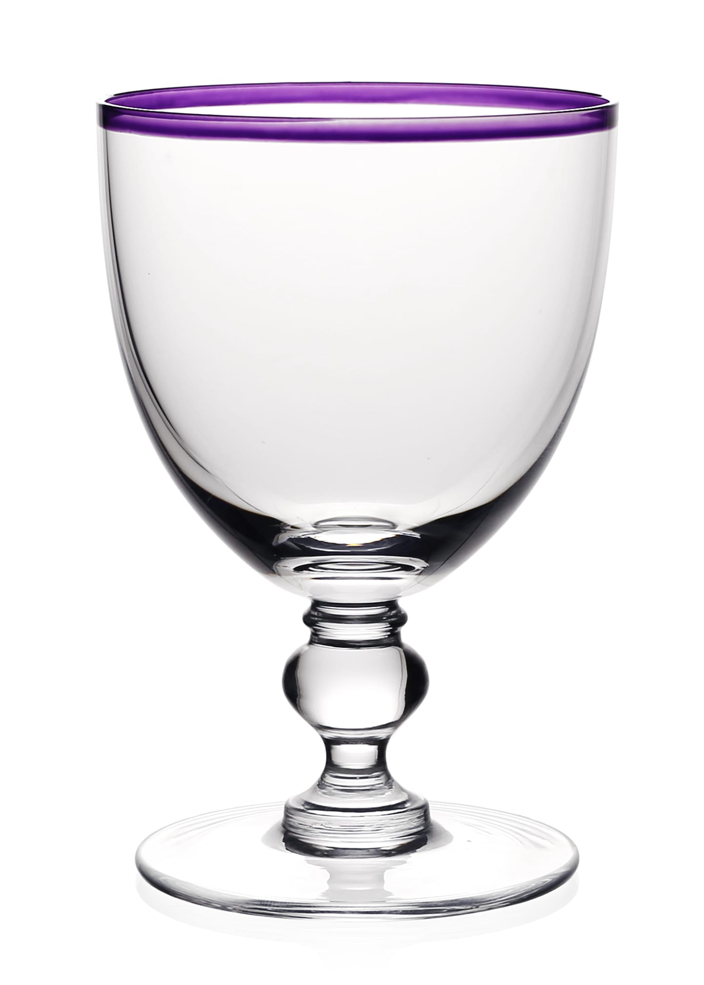 William Yeoward Crystal Sienna Water Glass Amethyst