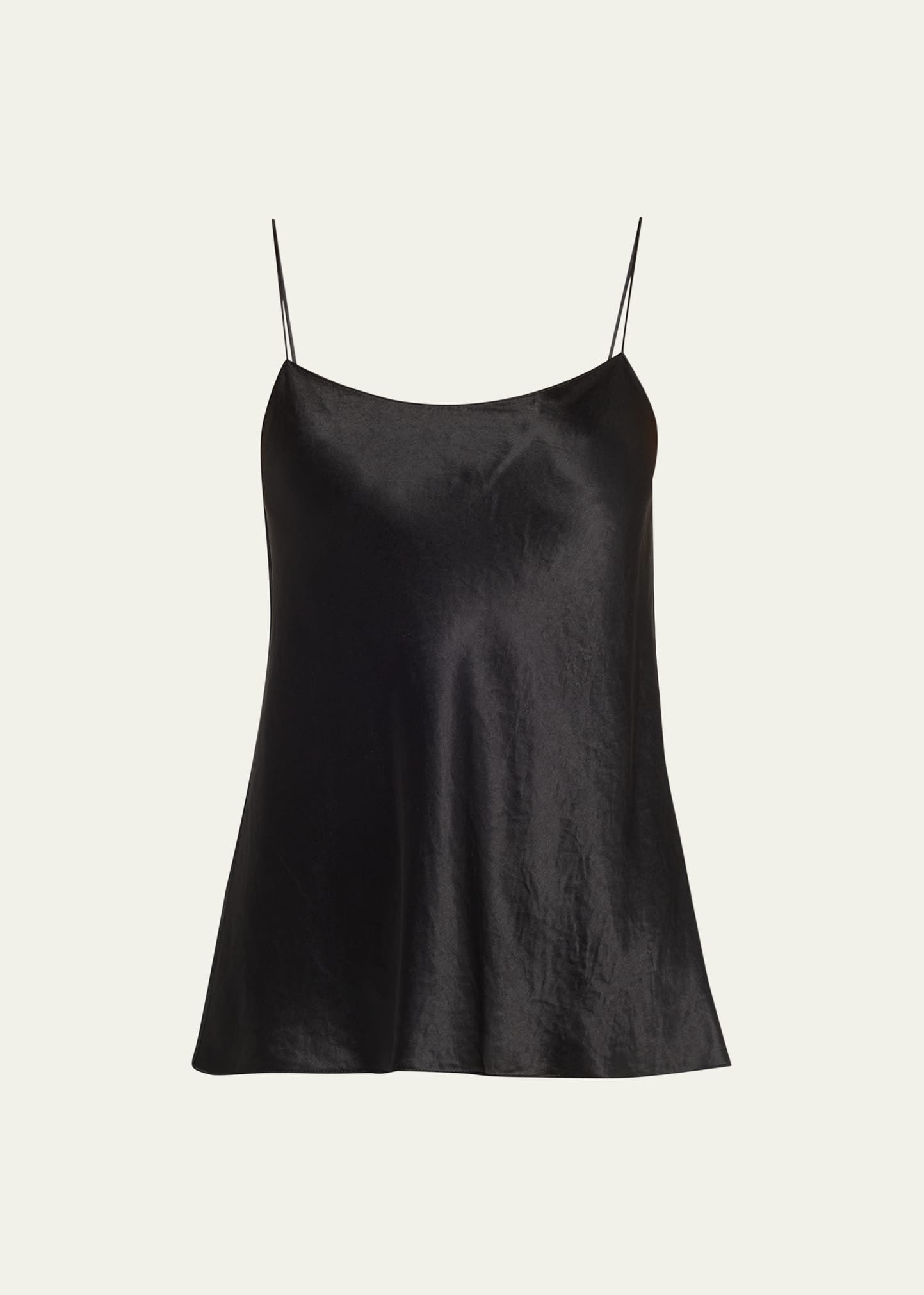 Vince Satin Scoop-Neck Cami - Bergdorf Goodman