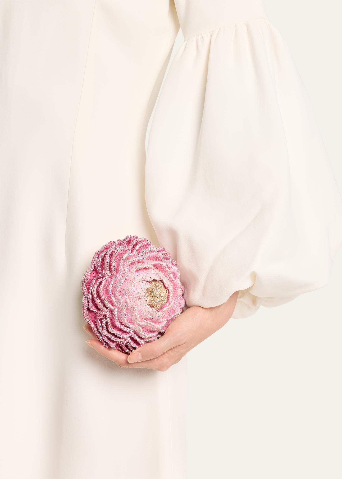 【Josef Sudek: Labyrinths】★新品・シュリンク包装未開封品 Judith Leiber Couture Peony Crystal-Embellished Clutch Bag