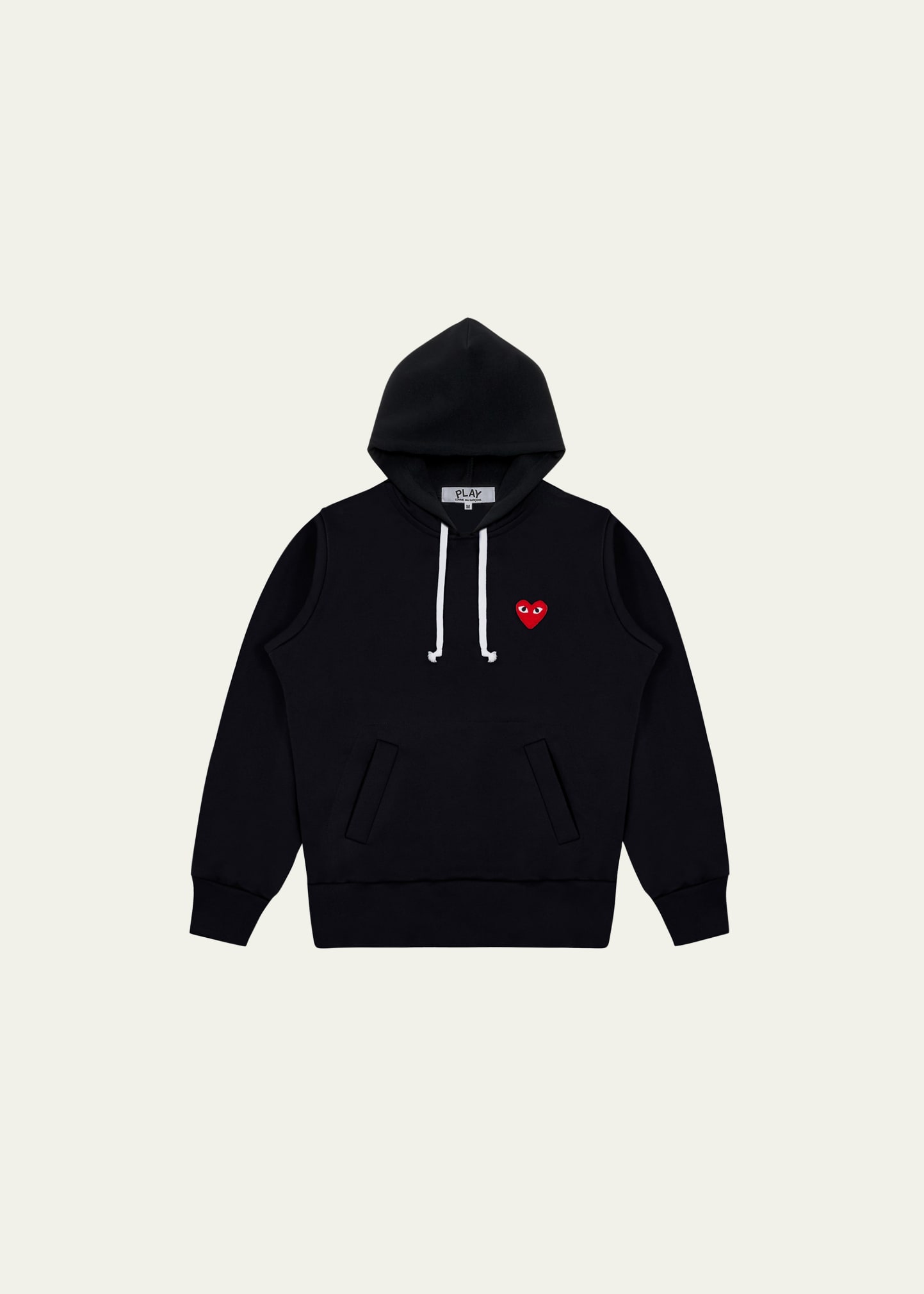 Cdg play black hoodie online