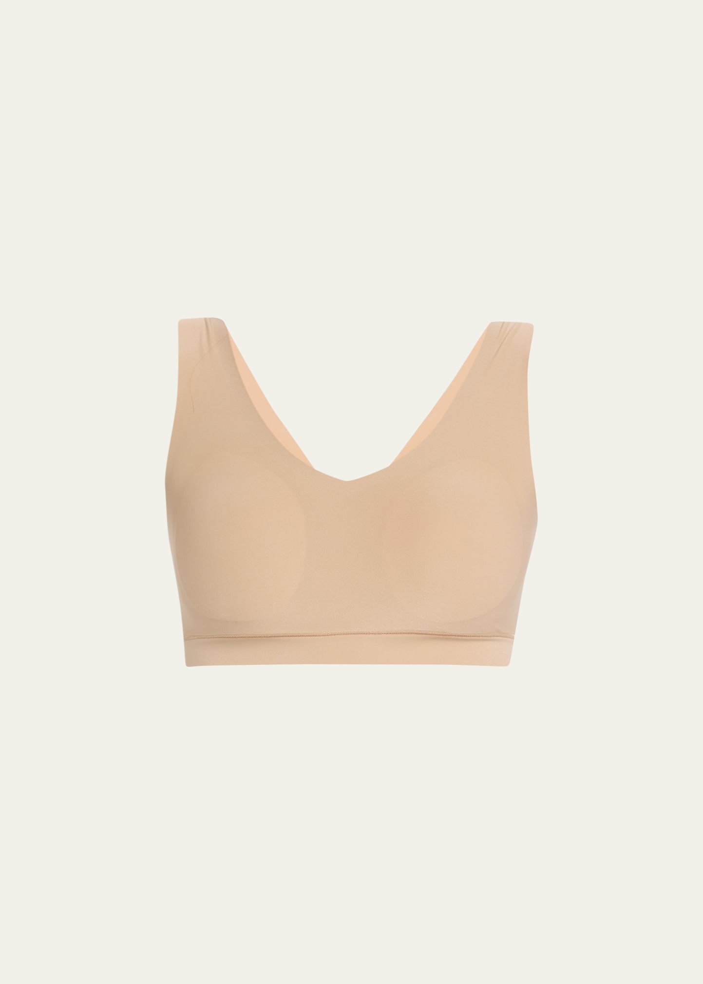 Buy Chantelle Soft Stretch Padded V-Neck Crop Top • Gerrards