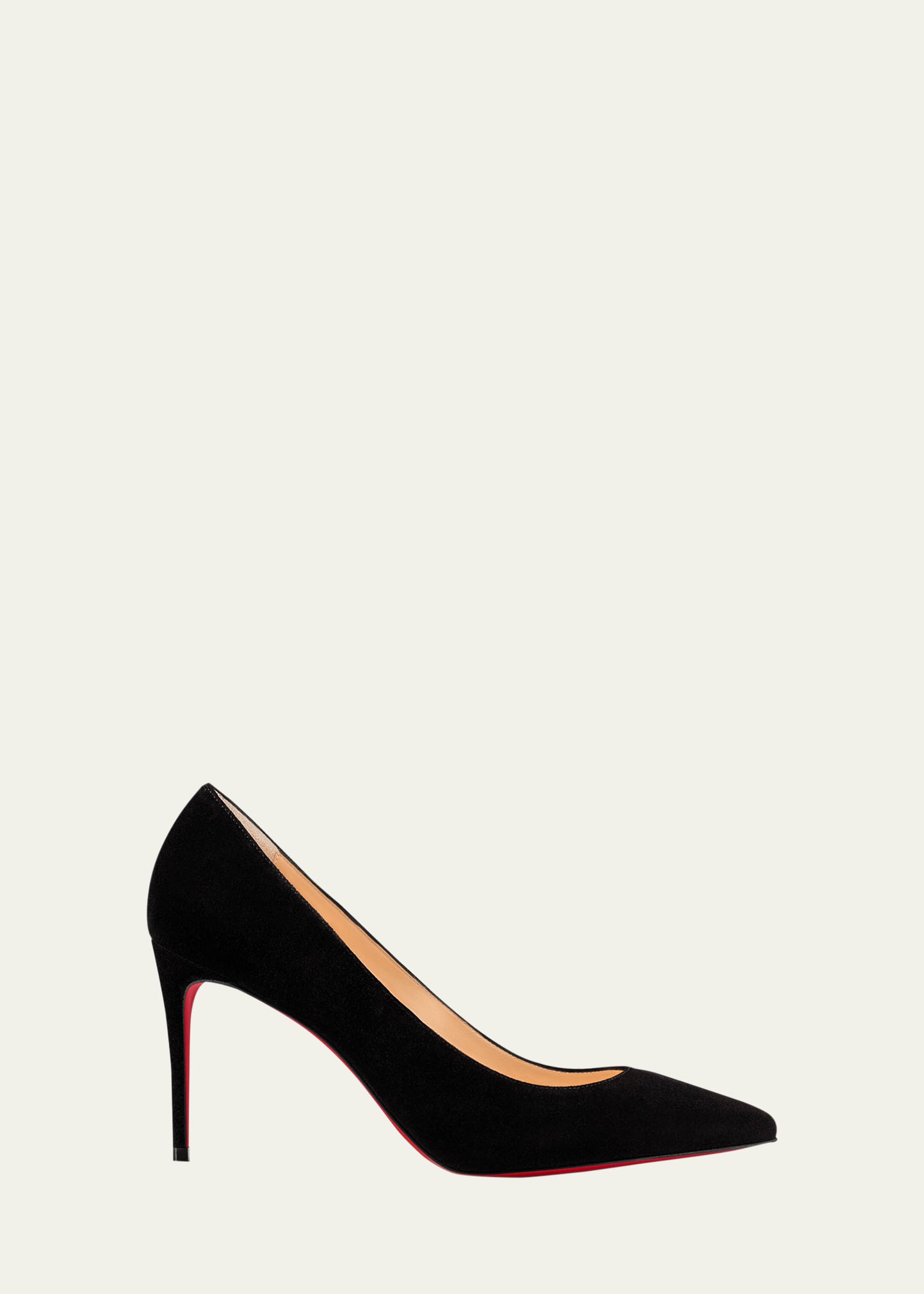 Christian Louboutin Kate Suede Red Sole Slingback Pumps - Bergdorf Goodman