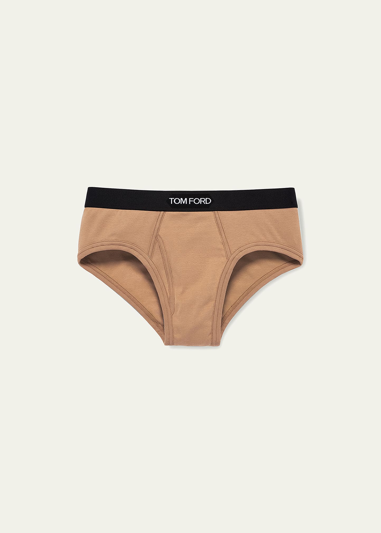 TOM FORD Men's Jacquard Logo Cotton Briefs - Bergdorf Goodman