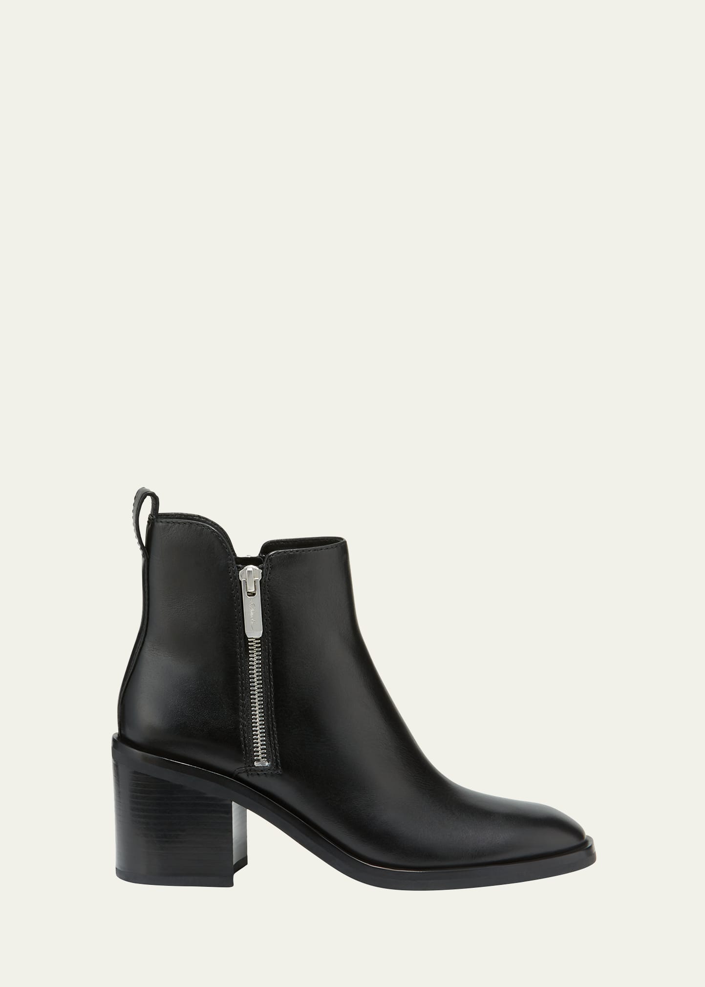 3.1 Phillip Lim Alexa Leather Double-Zip Ankle Booties - Bergdorf