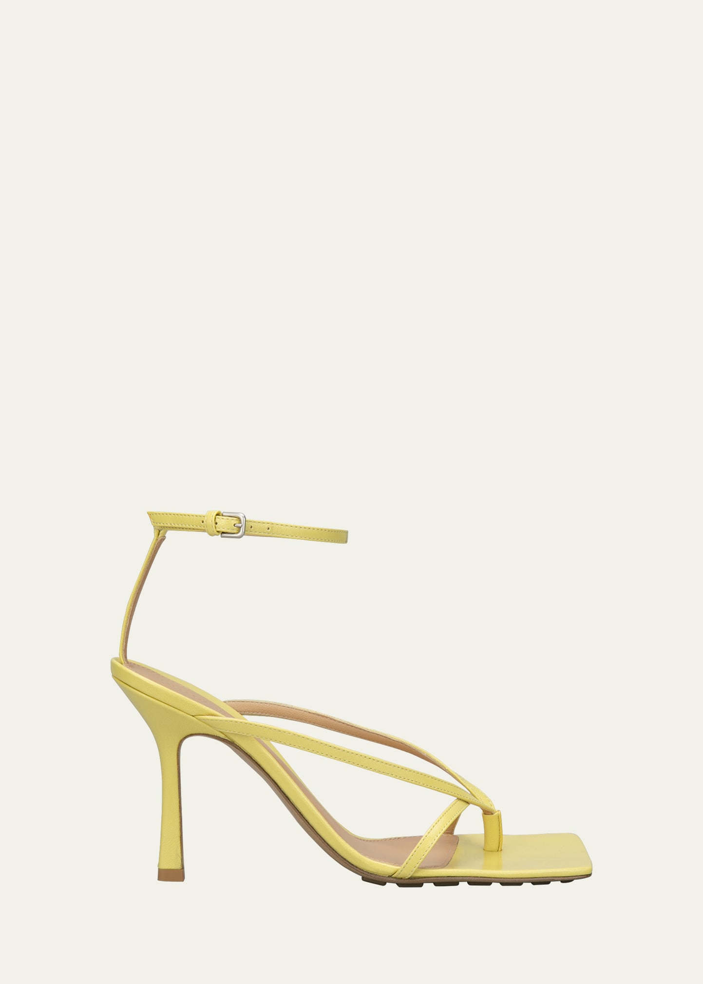 Bottega Veneta The Ankle Wrap Board Sandals - Bergdorf Goodman