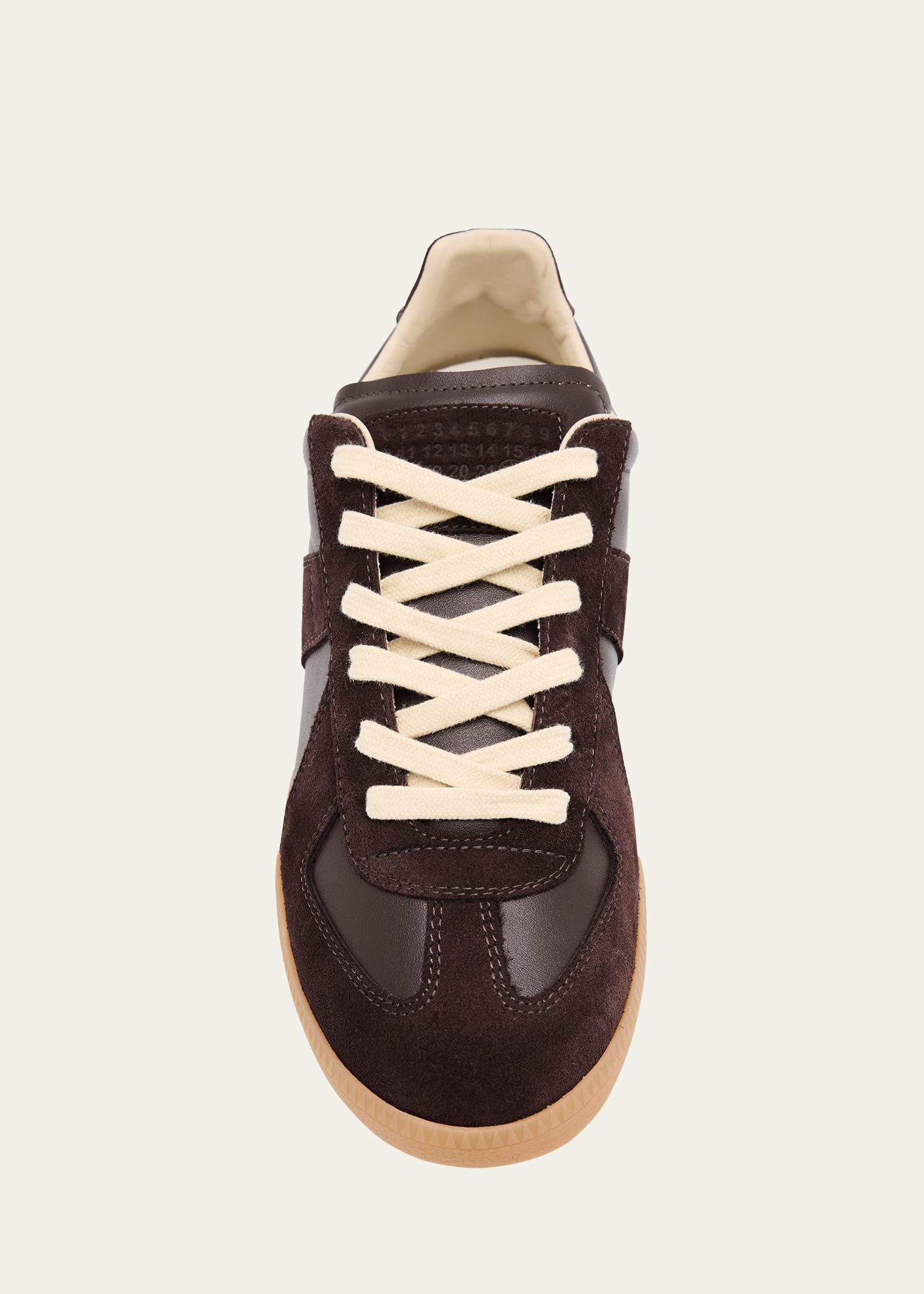 Maison Margiela Replica Suede & Leather Sneakers - Bergdorf Goodman