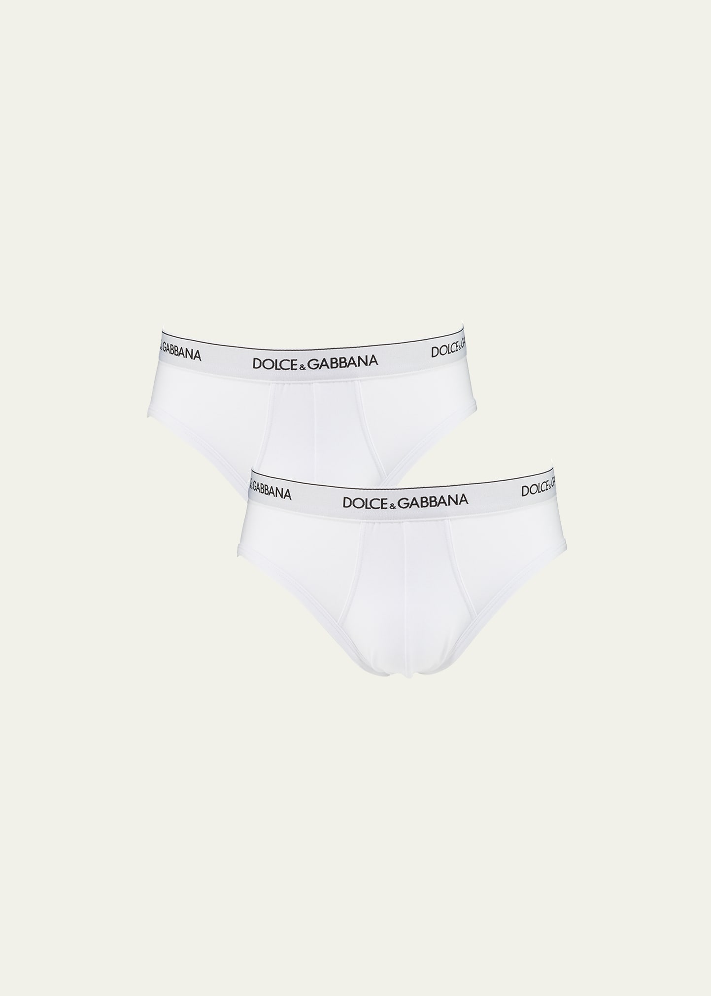 Dolce&Gabbana Men's 2-Pack Slip Medio Briefs - Bergdorf Goodman