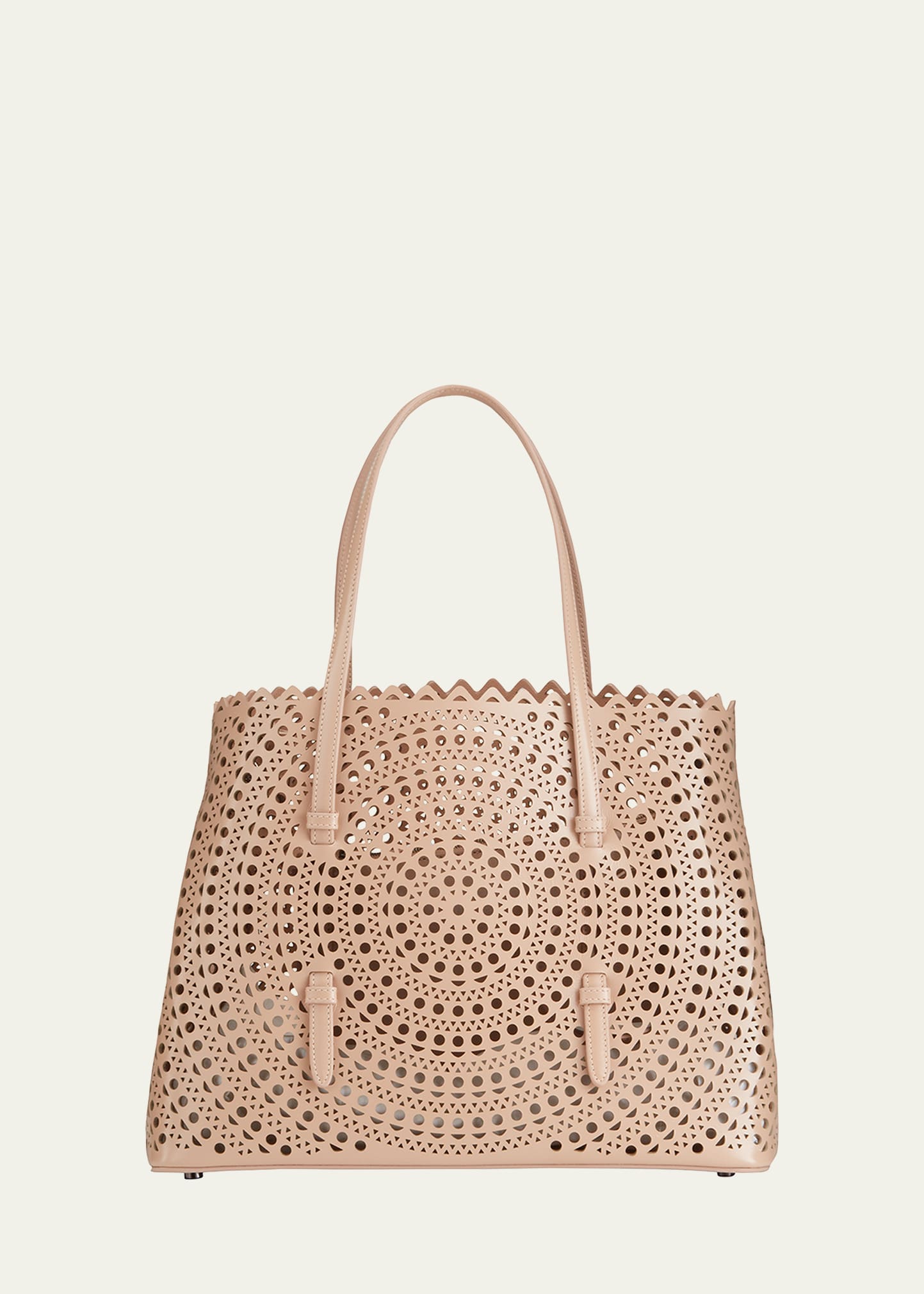 ALAIA＊MINA 32 TOTE BAG スモールトートバッグ＊送料込 ALAIA Mina 32 Tote Bag in Vienne Perforated Leather
