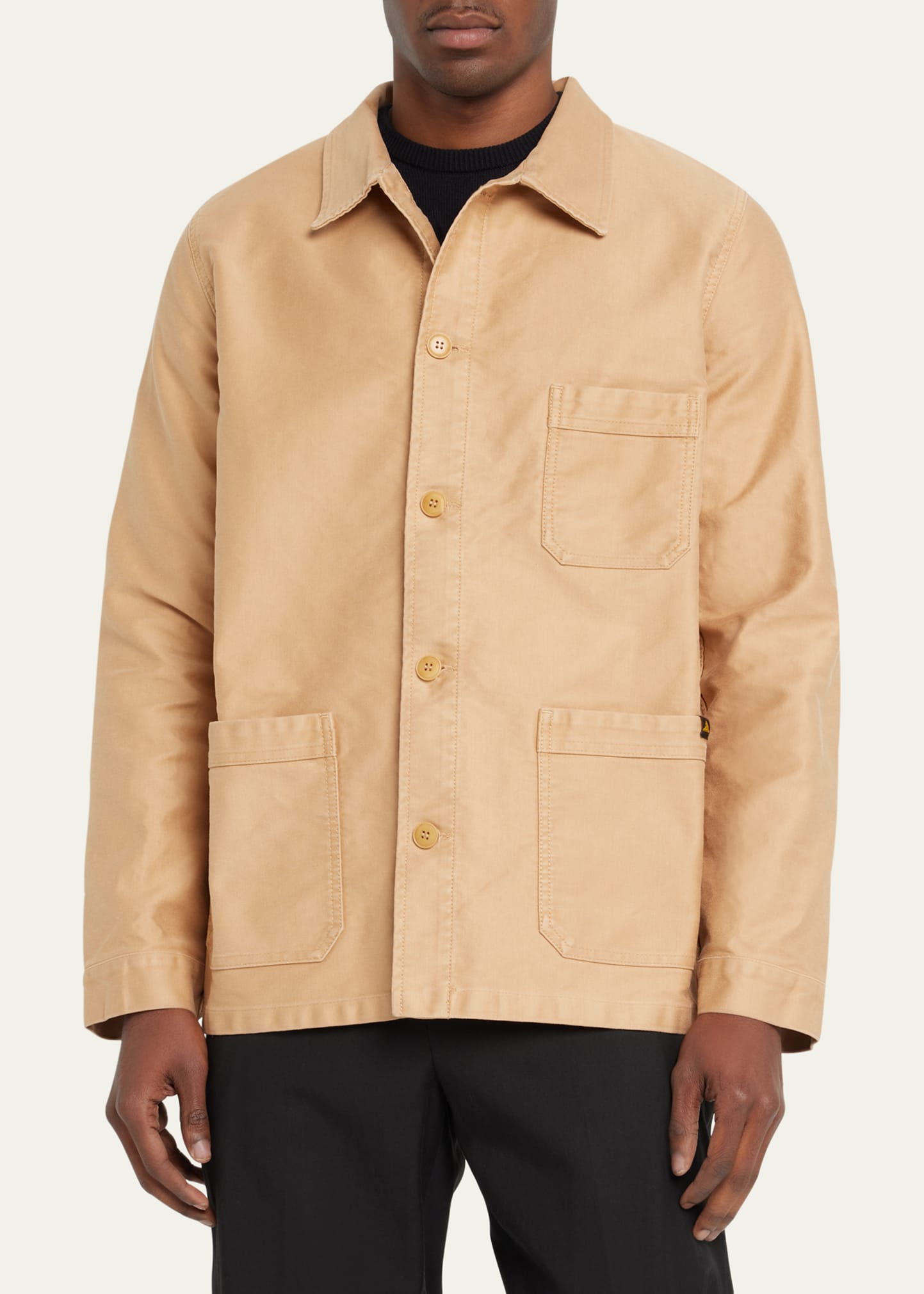 【新品】jean michel broc. 3点セットアップ　フランス製　130 B. x Le Mont St. Michel Men's Exclusive Stonewash French Worker