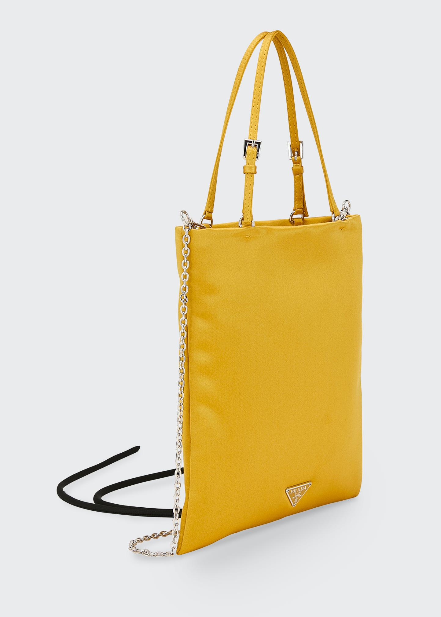 Prada Satin Flower Tote Bag - Bergdorf Goodman