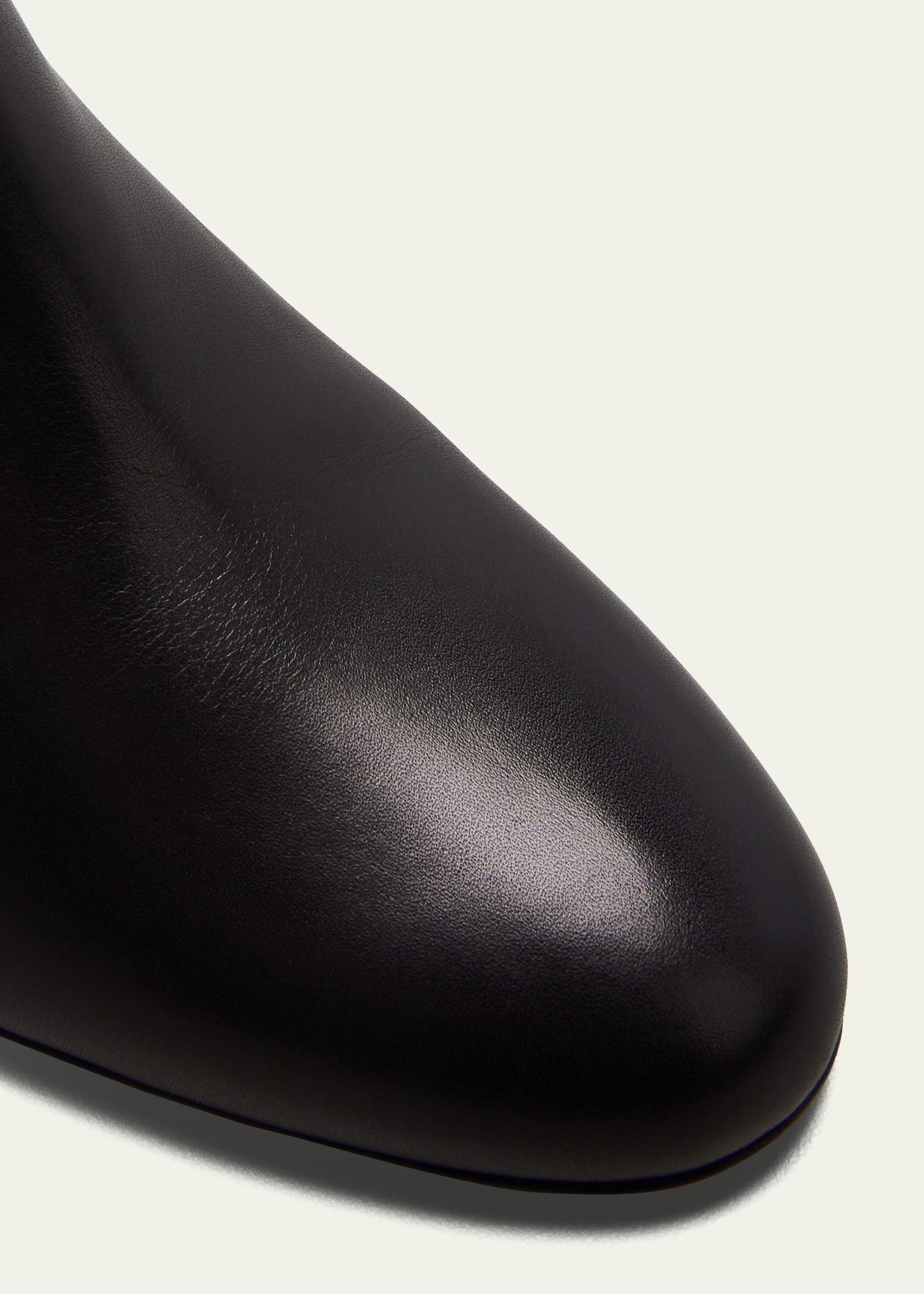 Christian Louboutin 55mm Turela Leather Side-Zip Booties