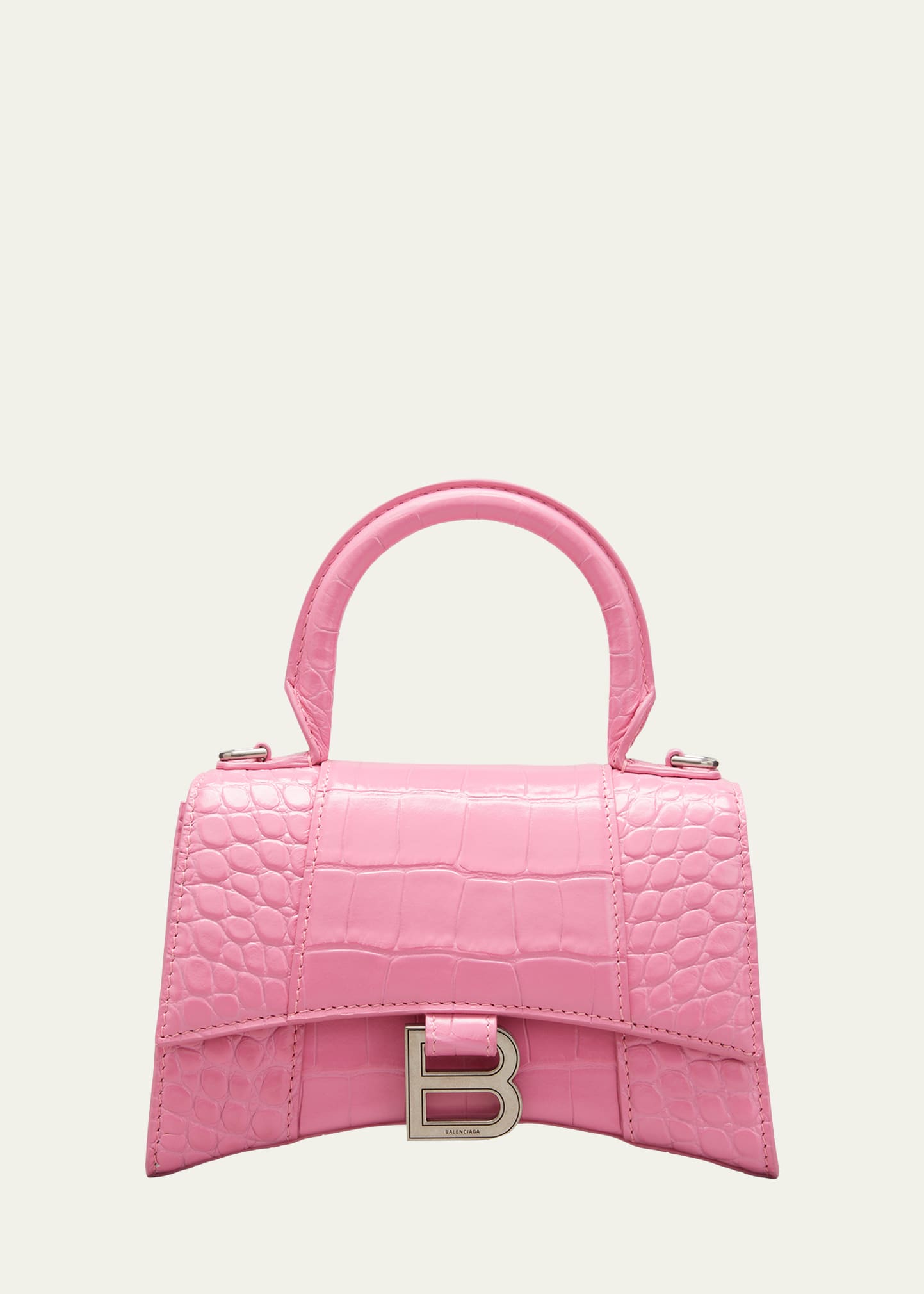 Balenciaga Pink XS Hourglass Bag