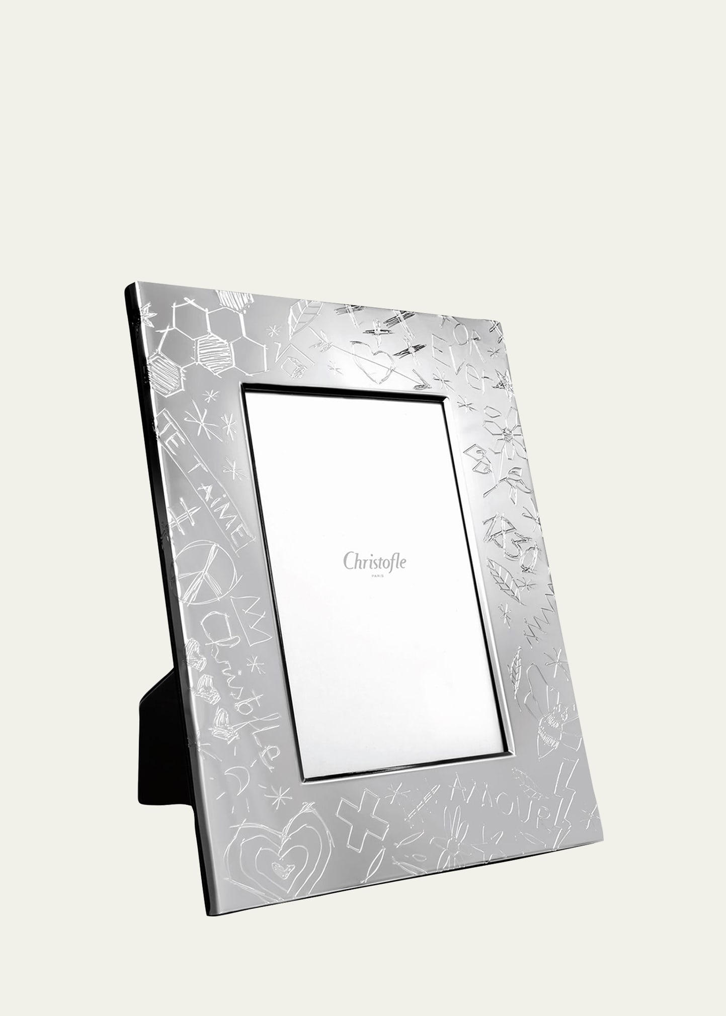 Christofle Graffiti Picture Frame, 4" x 6"