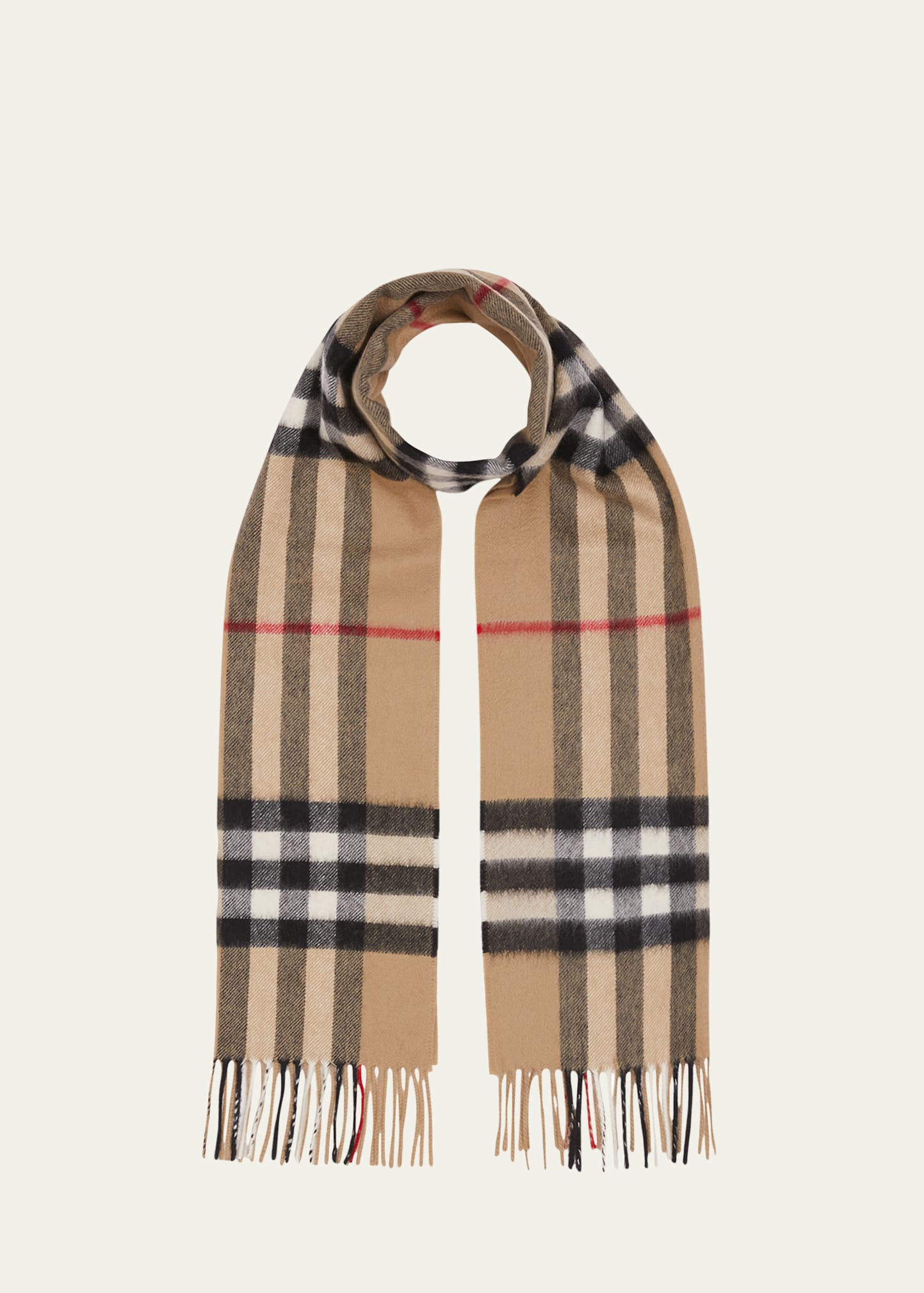 Burberry Giant Check Cashmere Scarf Bergdorf Goodman