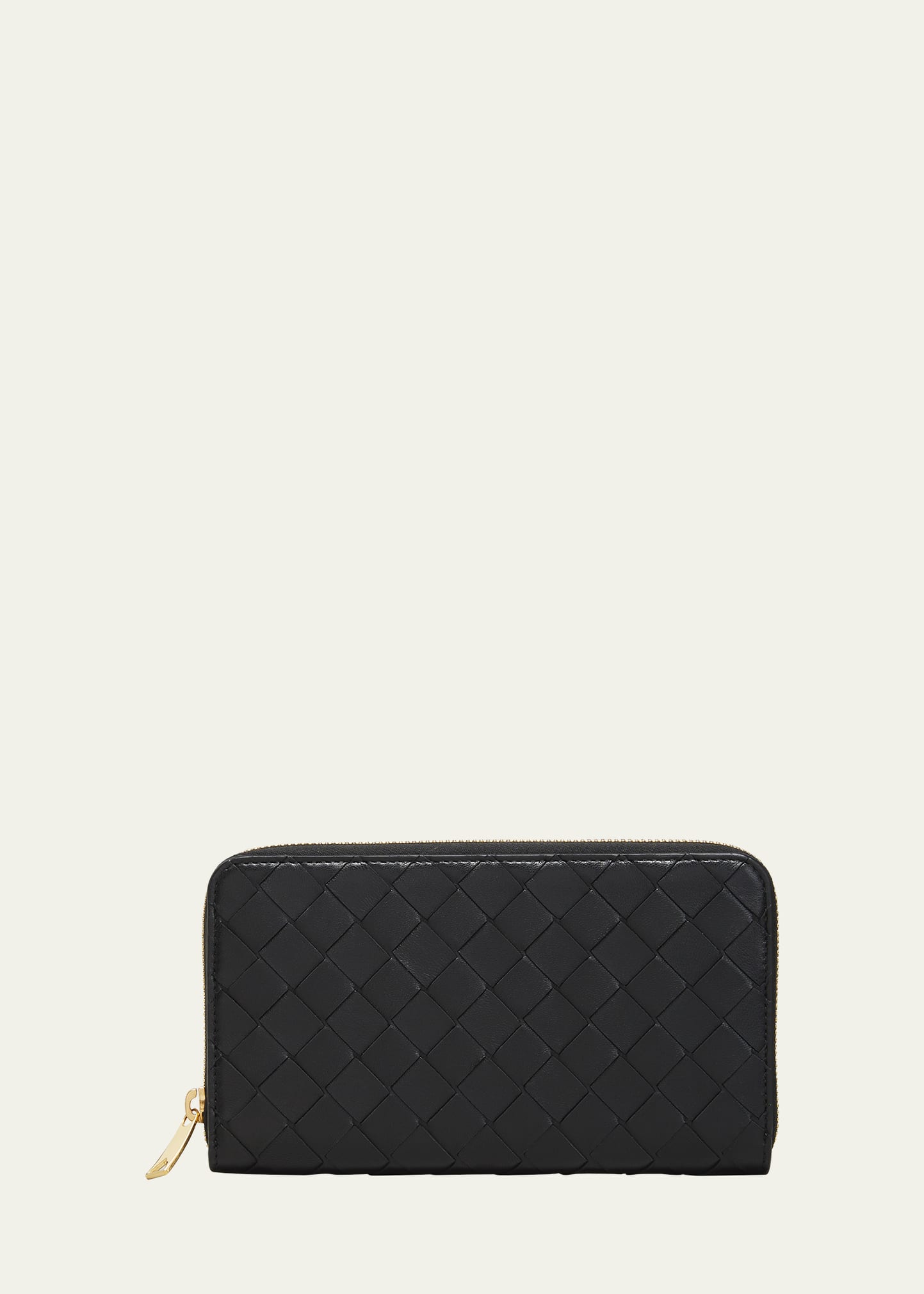 Bottega Veneta Zip Around Napa Intrecciato Wallet - Bergdorf Goodman