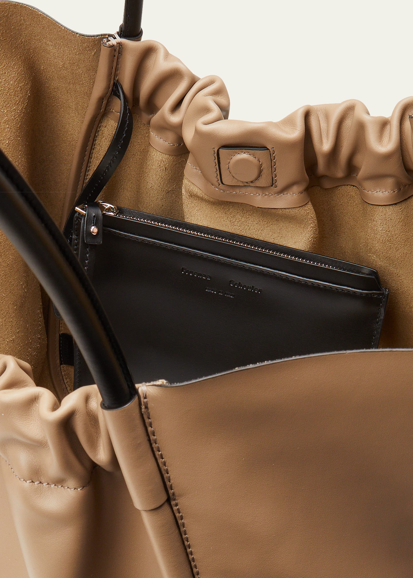 【Proenza Schouler】Large Ruched Tote HB242047-F413Q-001_V1_f23bdefc