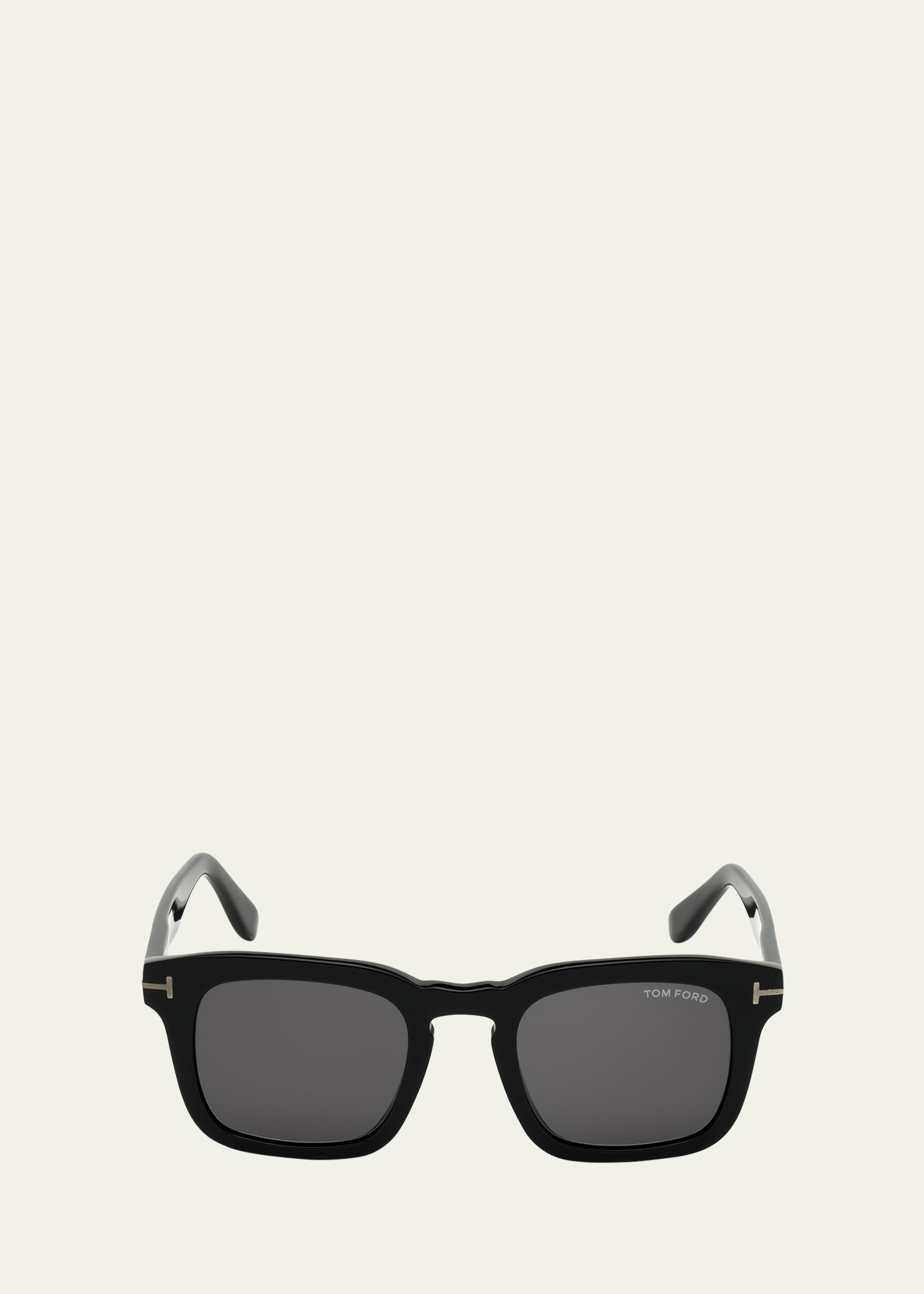 TOM FORD Men's Dax Square Solid Acetate Sunglasses - Bergdorf Goodman