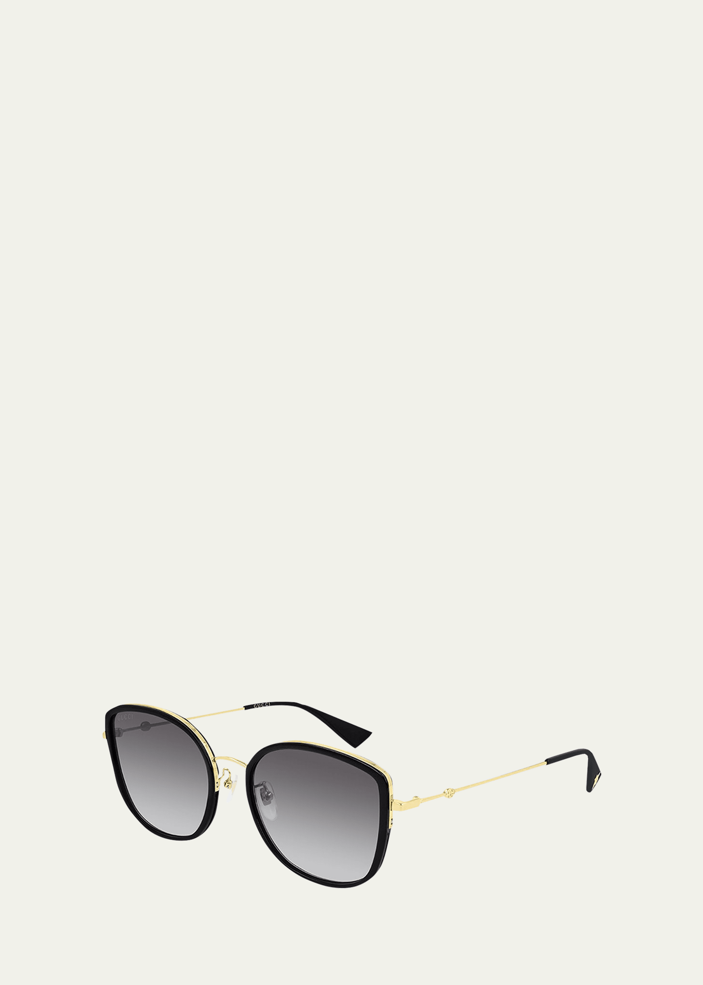 Gucci Square Metal Sunglasses