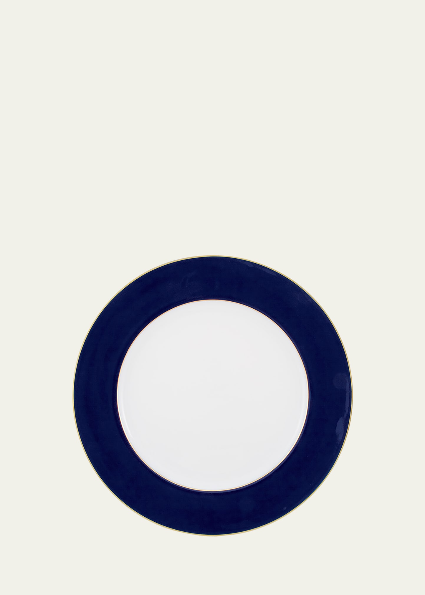 Raynaud Horizon Blue de Four Filet Gold Buffet Plate