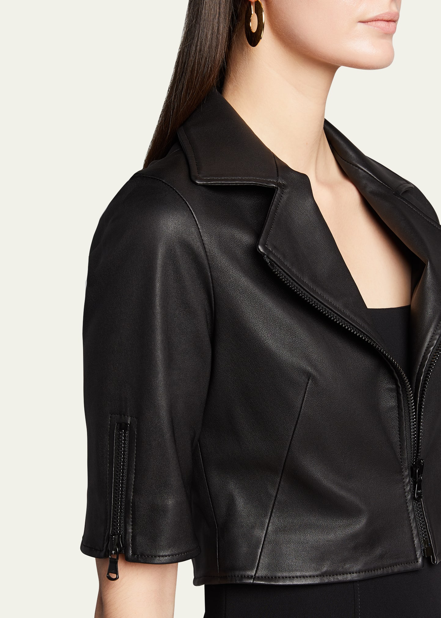 【Eaphi 】volume sleeve short jacket Eaphi 】volume sleeve short jacket Eaphi volume sleeve short