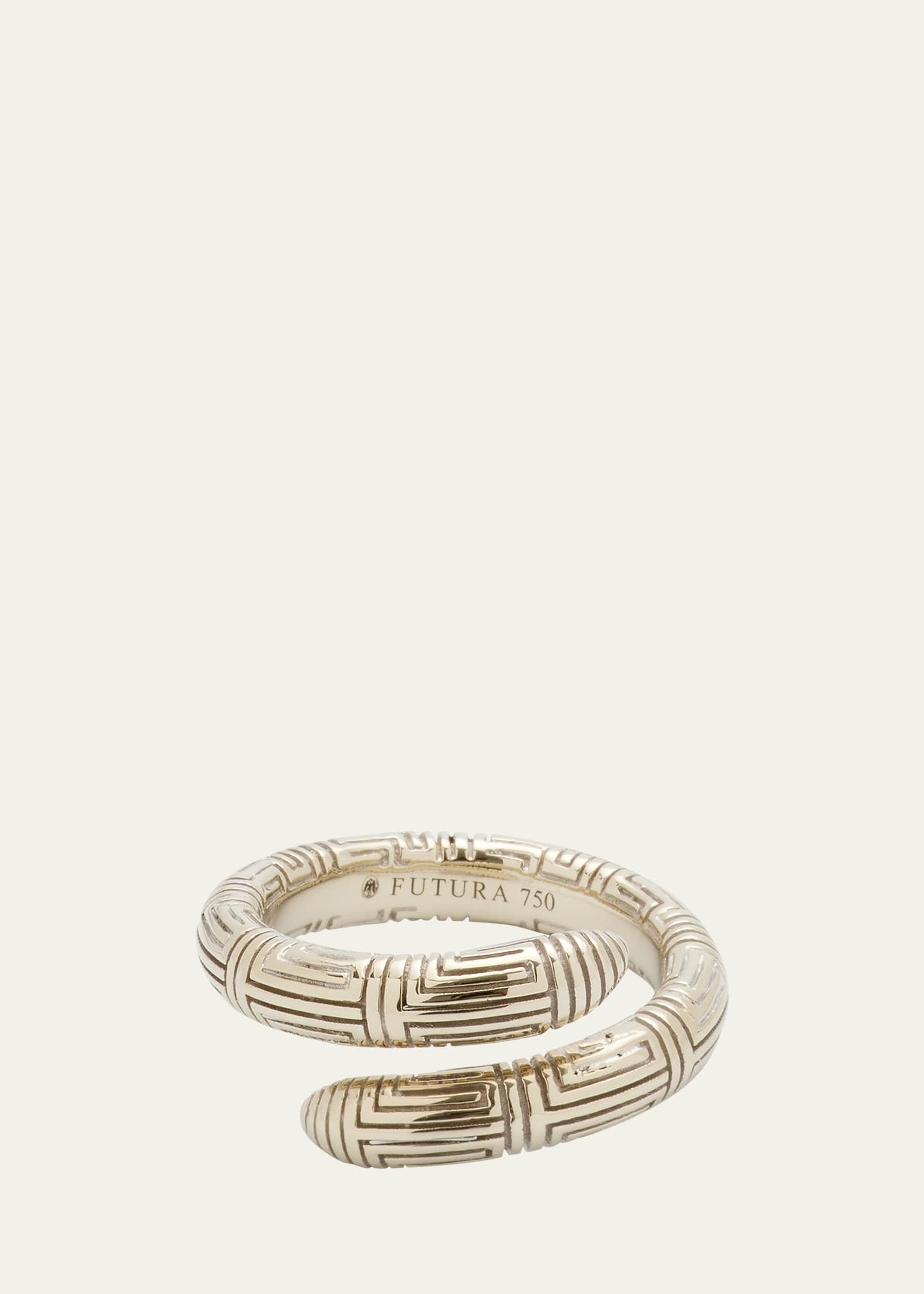 Futura Jewelry 800 BC Ring White Gold