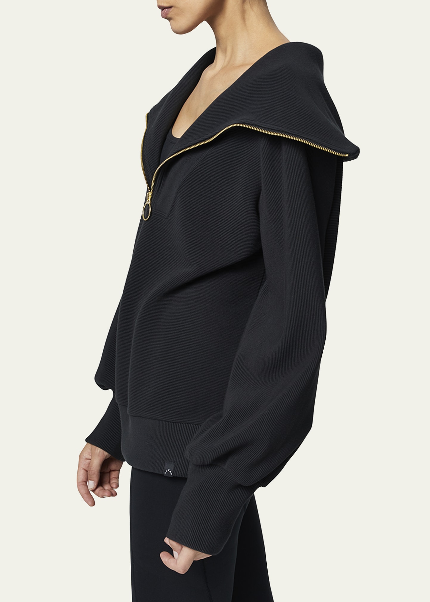 Varley Vine Oversized 1/2-Zip Pullover Sweatshirt - Bergdorf Goodman