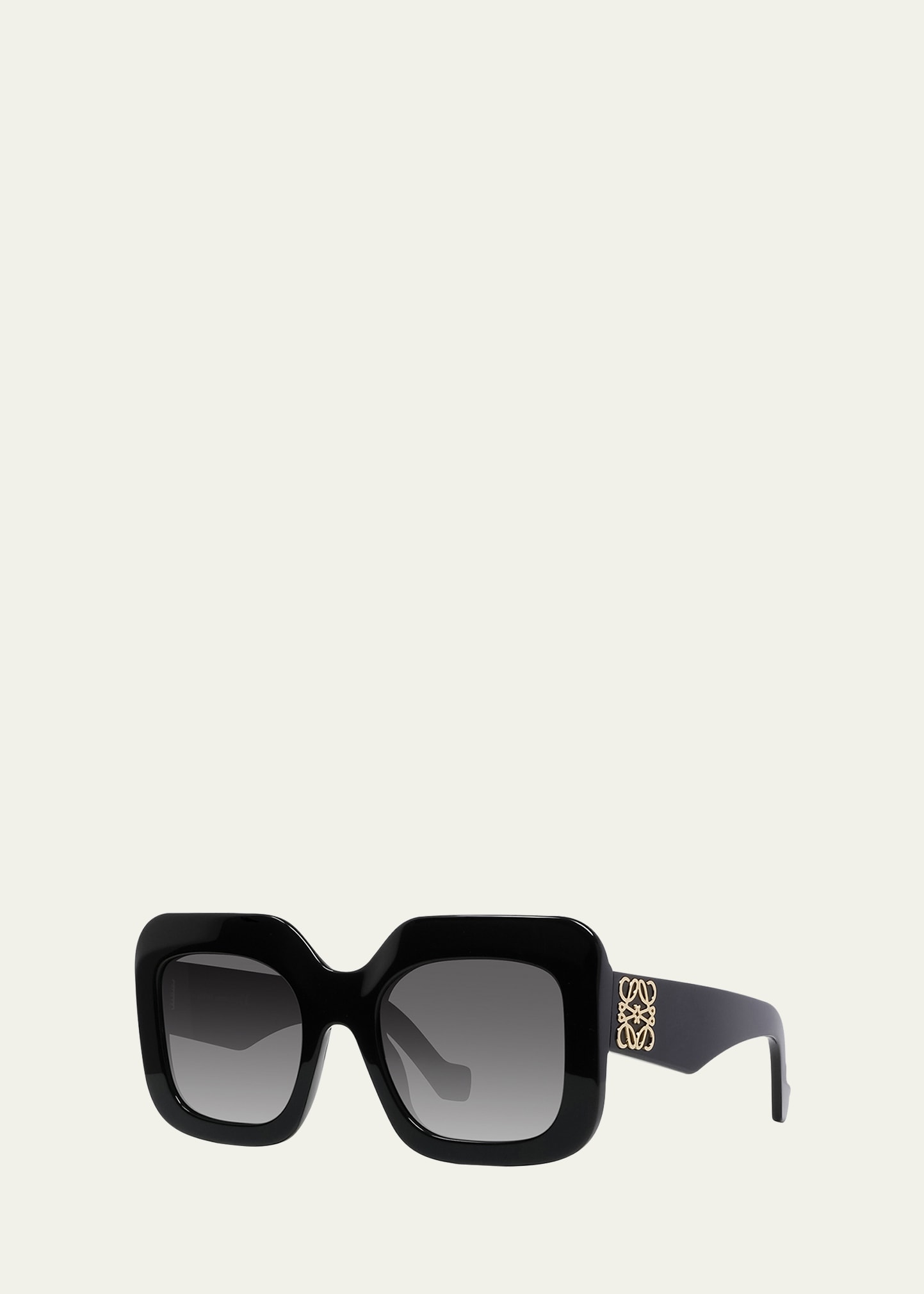 Loewe Rectangle Acetate Sunglasses - Bergdorf Goodman