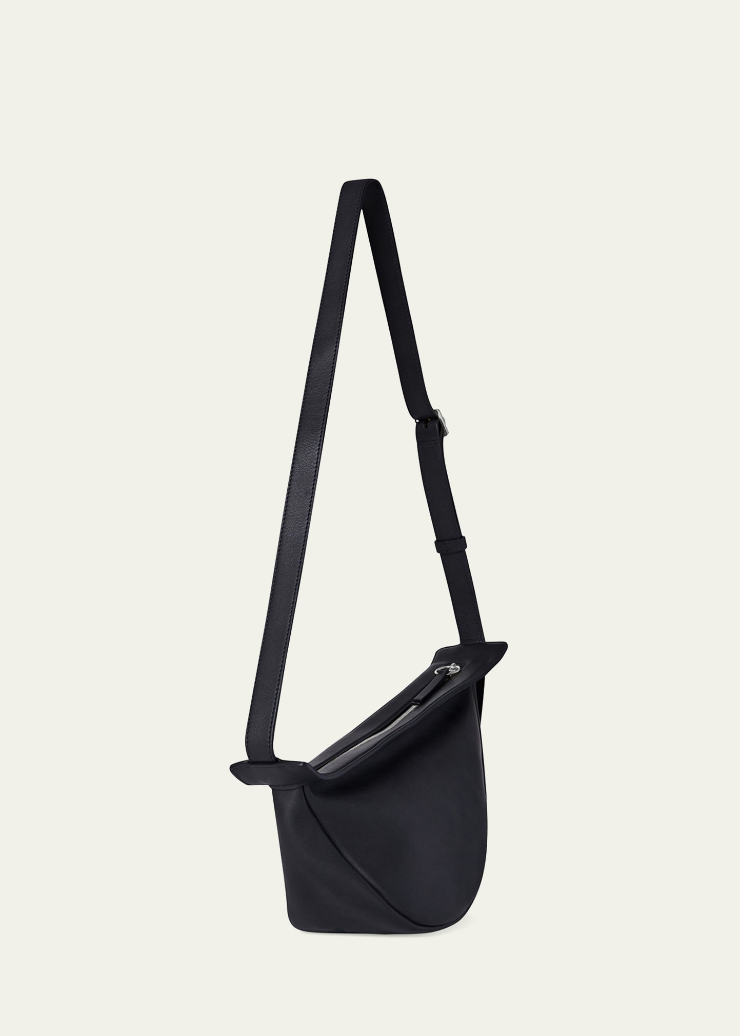 THE ROW Slouchy Banana Small Crossbody in Smooth Calfskin