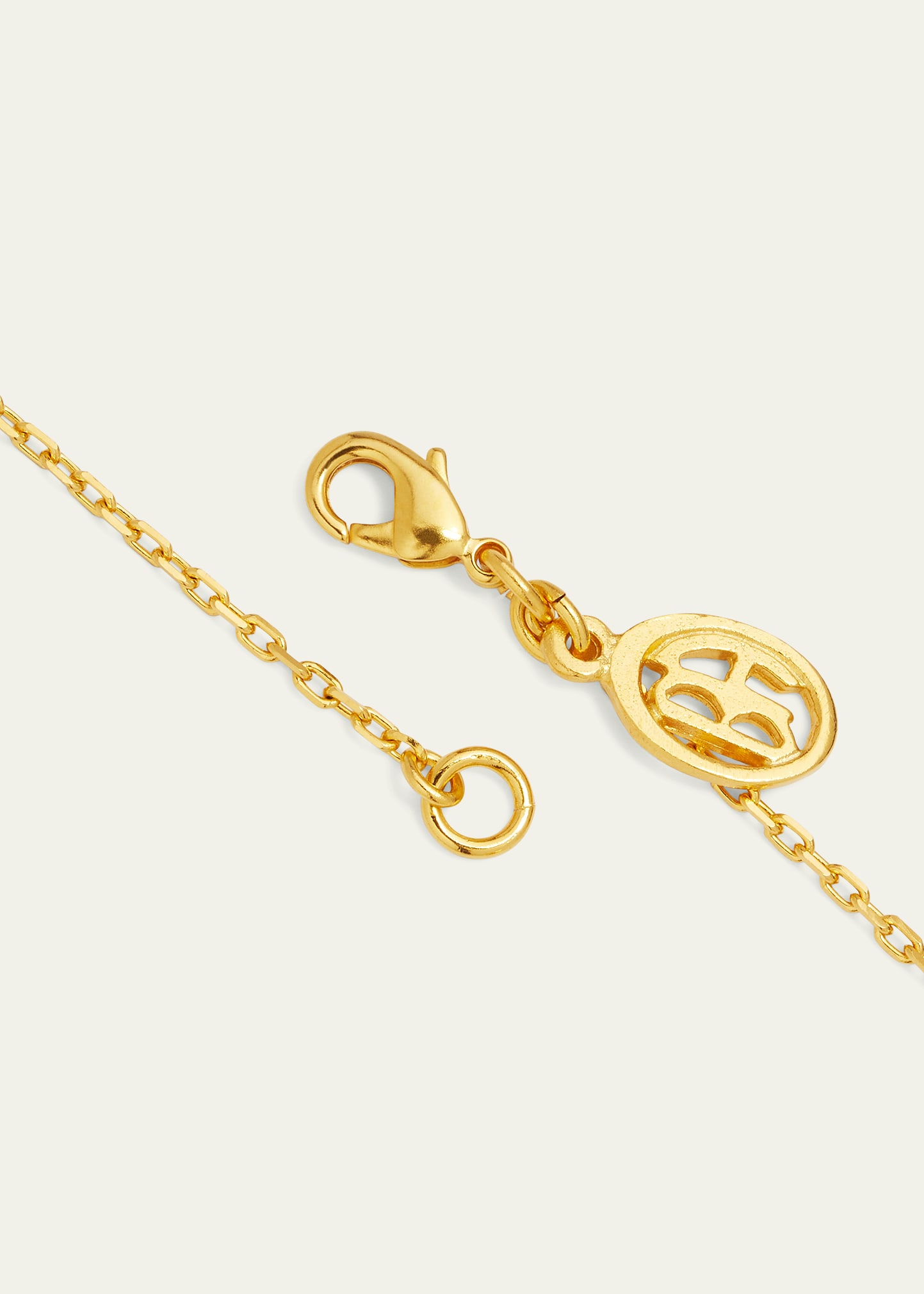 BEN-AMUN 24k Gold Electroplate Chain Necklace