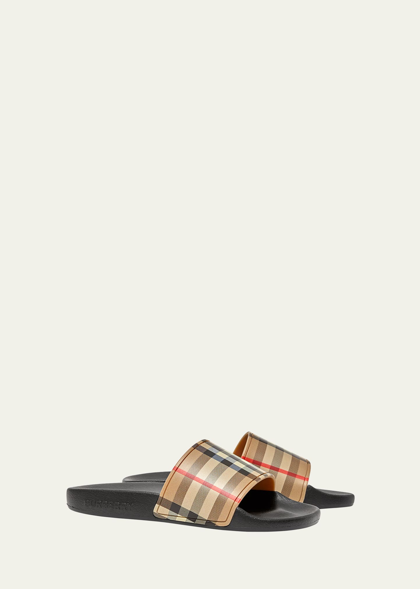 Burberry slides for outlet kids