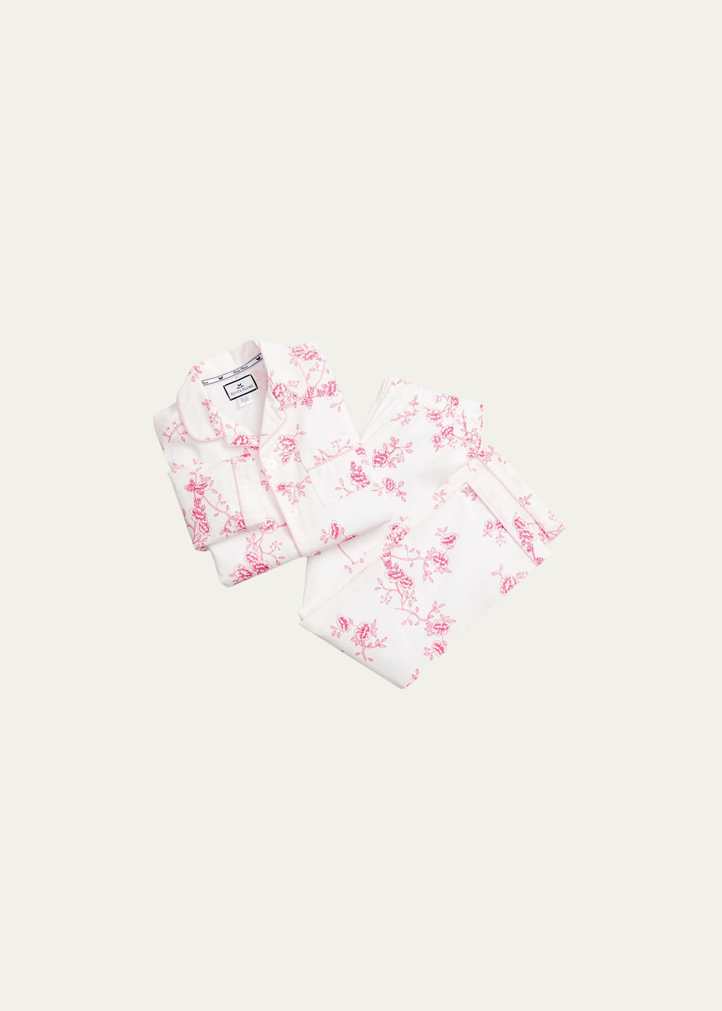 Petite Plume Kid's La Mer Classic Pajama Shorts Set, Size 6M-14 - Bergdorf  Goodman