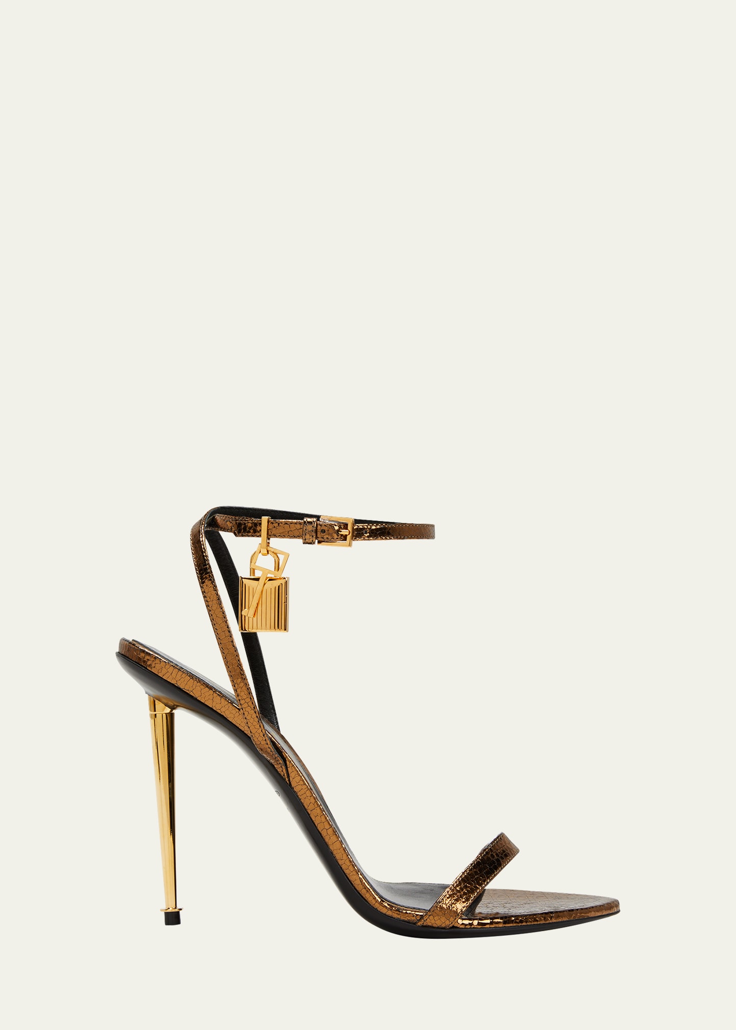 Tom ford best sale padlock charm sandals