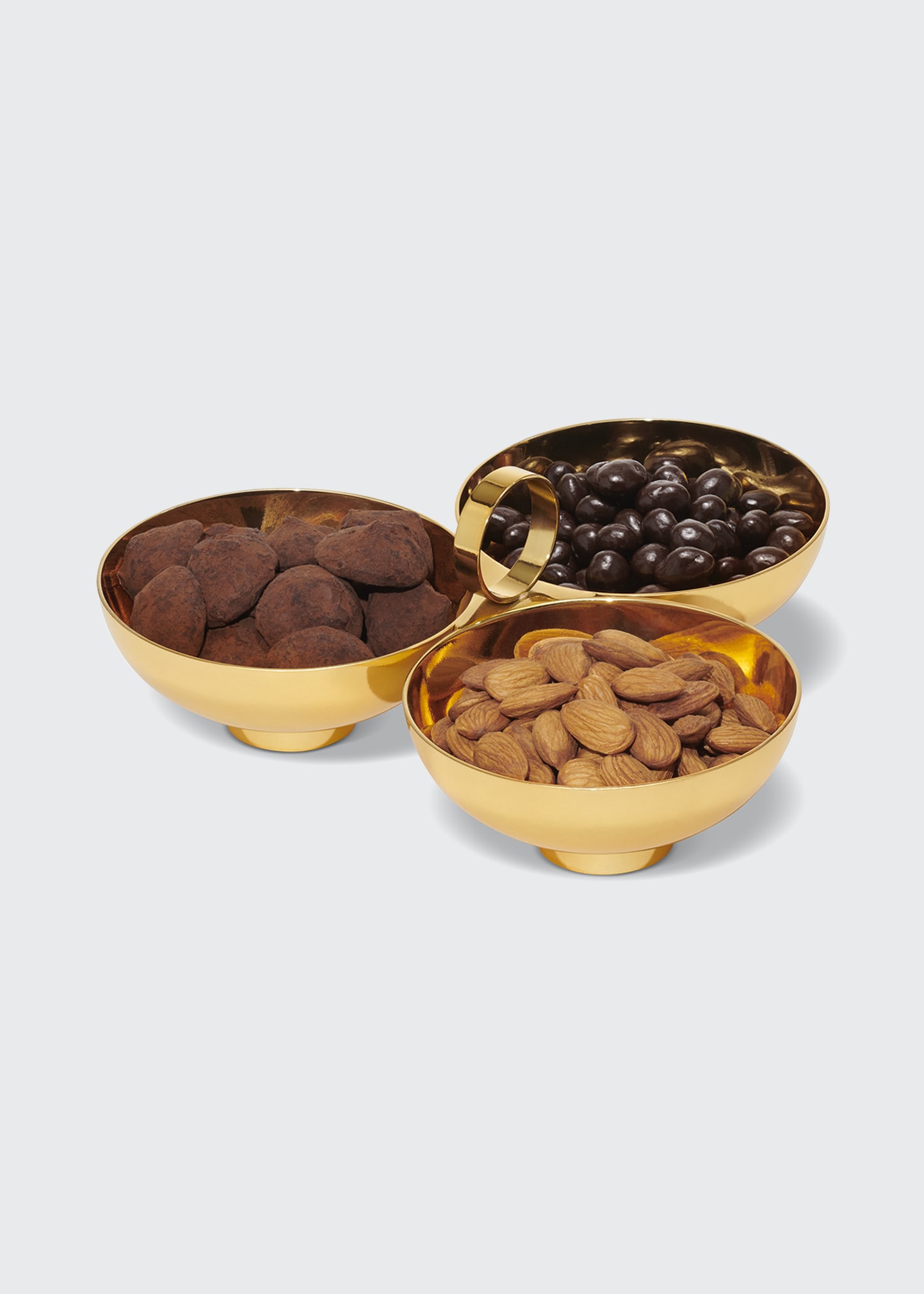 Aerin Sintra 3-Bowl Server