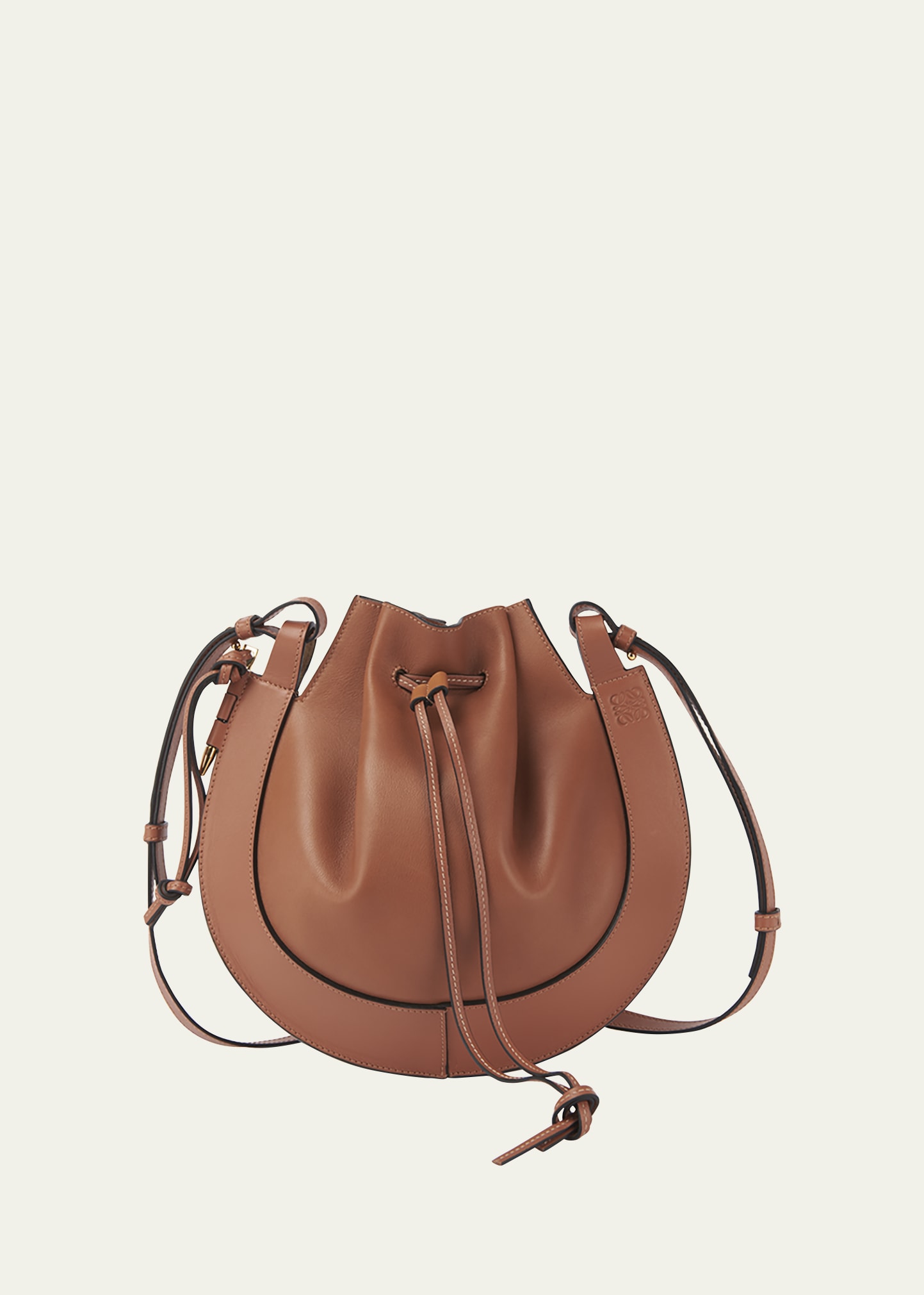 LOEWE Small Leather Horseshoe Bag