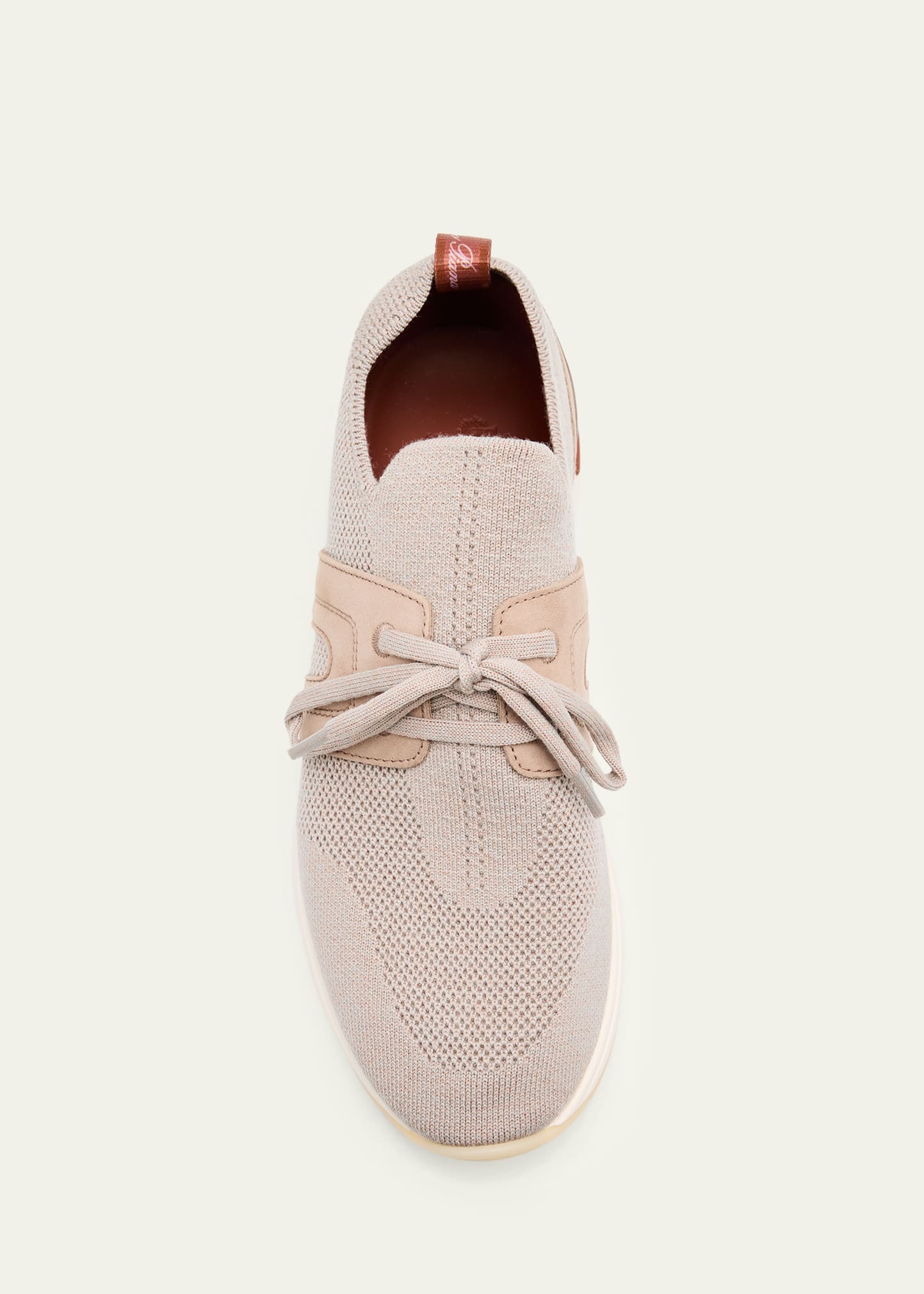 Loro Piana Knit Lace-Up Runner Sneakers - Bergdorf Goodman