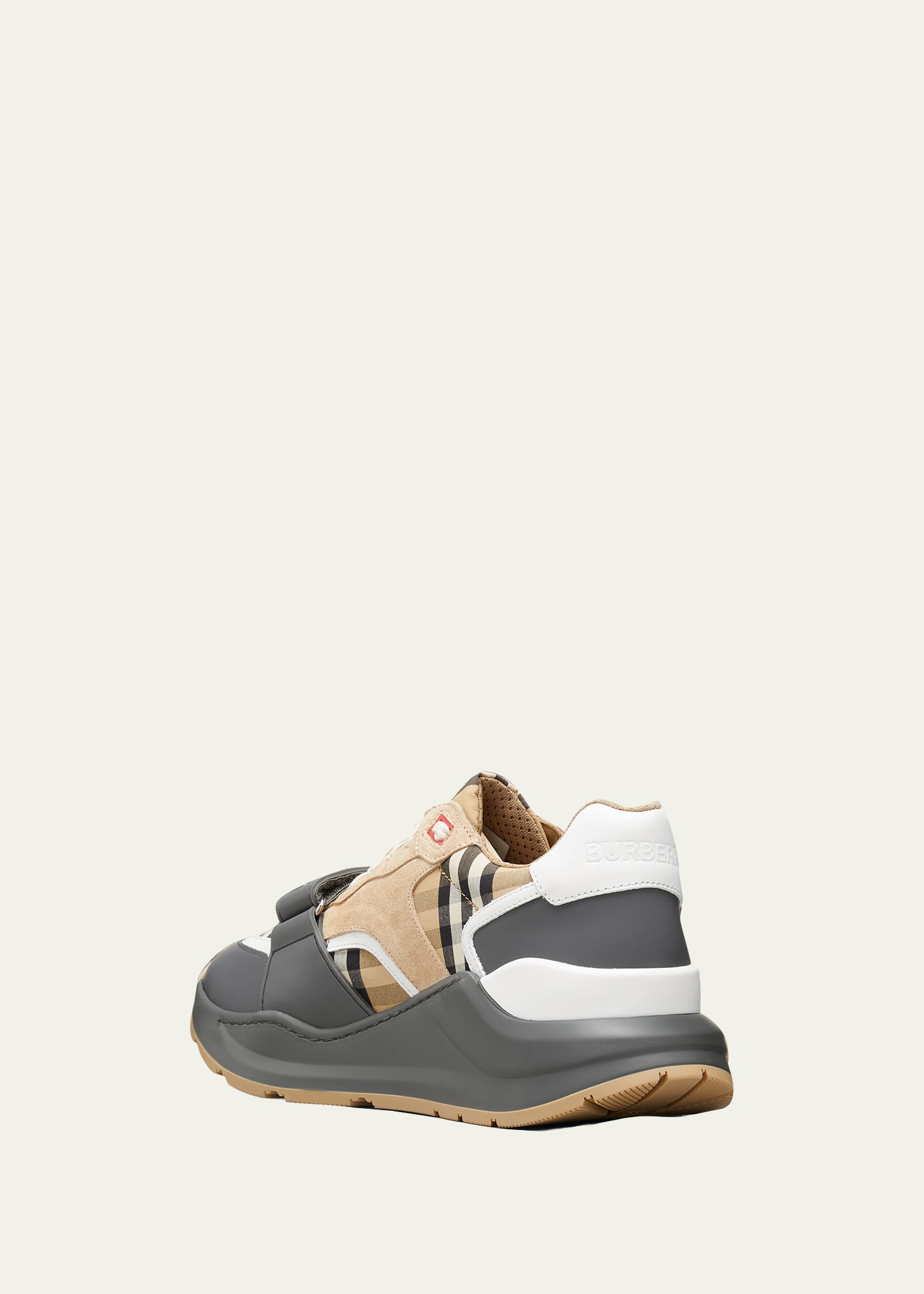 Burberry Men's Ramsey M Vintage Check Low-Top Sneakers