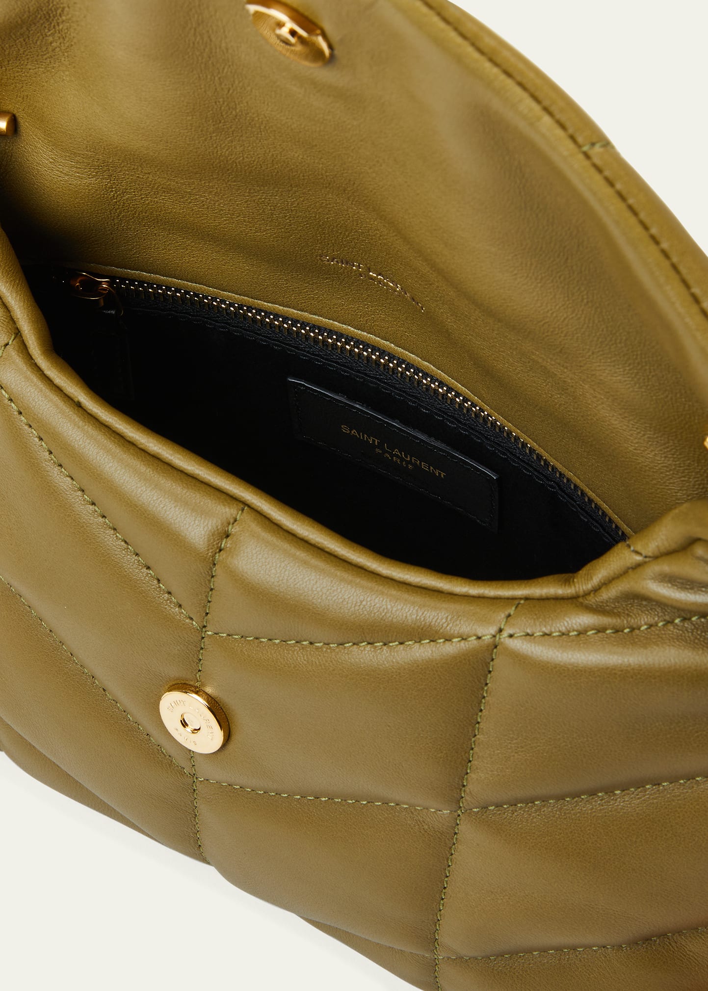 loulou puffer toy bag in quilted lambskin