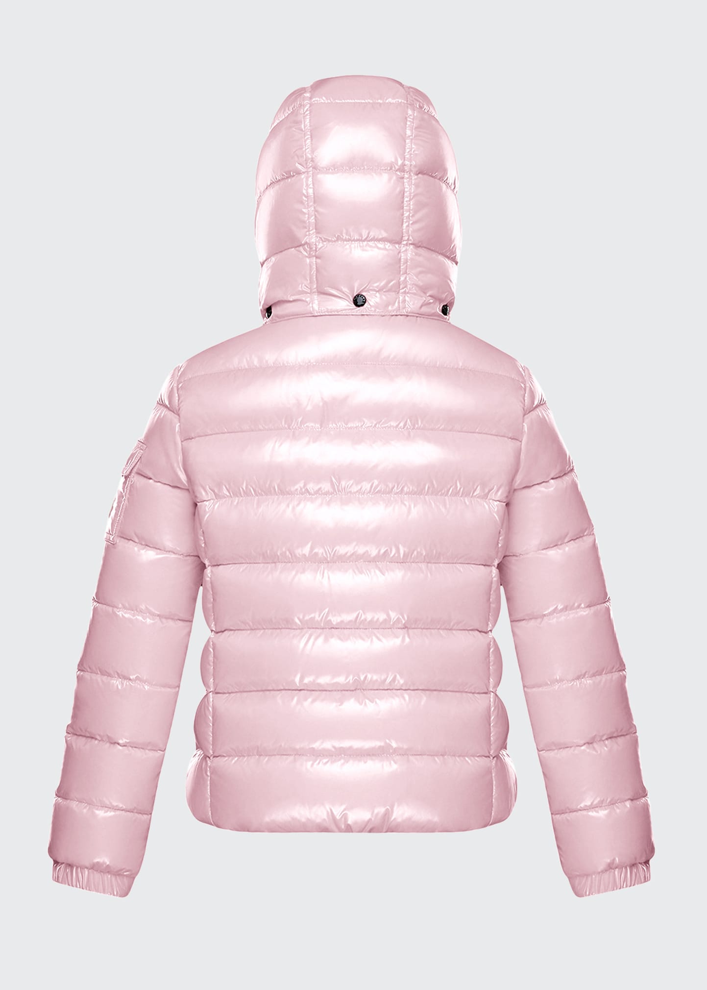 bady laque quilted hooded puffer jacket