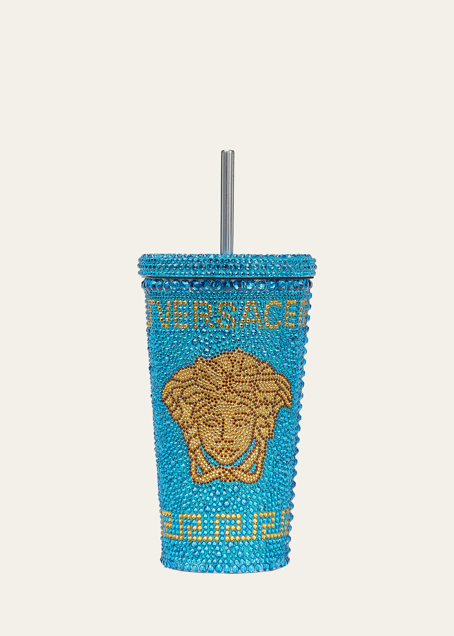 Versace Medusa Studded Travel Mug