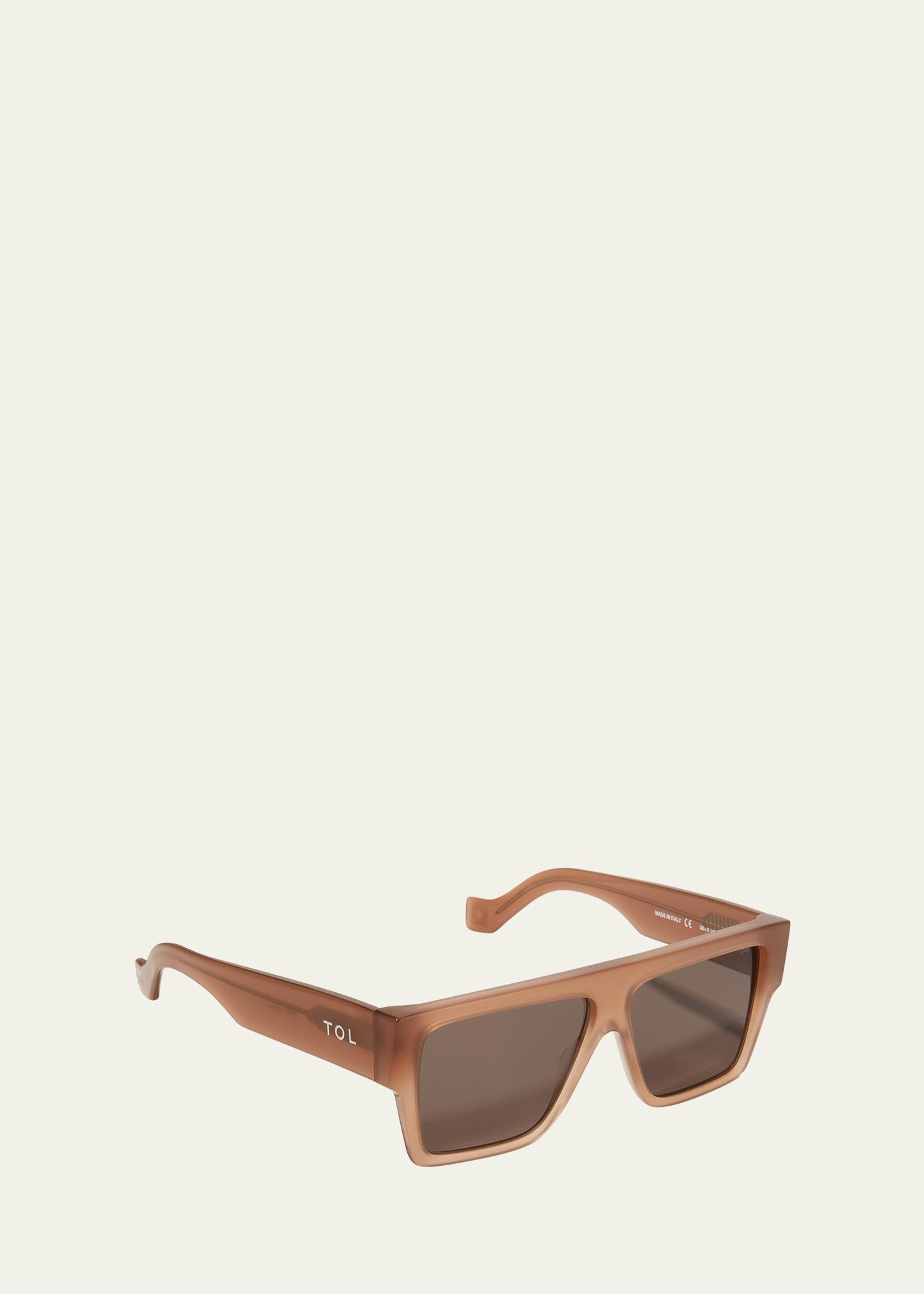 Tol Trapezium sunglasses Trapezium by Tol Eyewear - noir – BEYOND STUDIOS main image 4