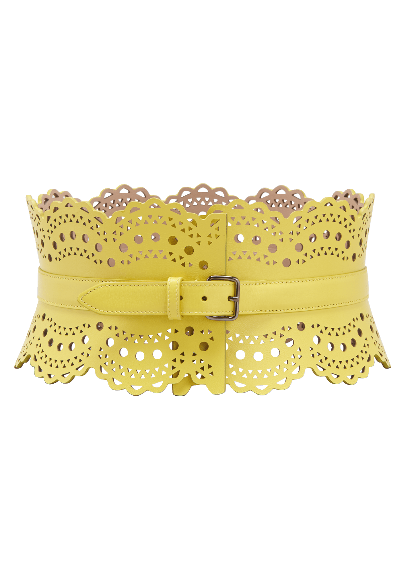 Loewe Obi Cutout Leather Corset Belt Bergdorf Goodman