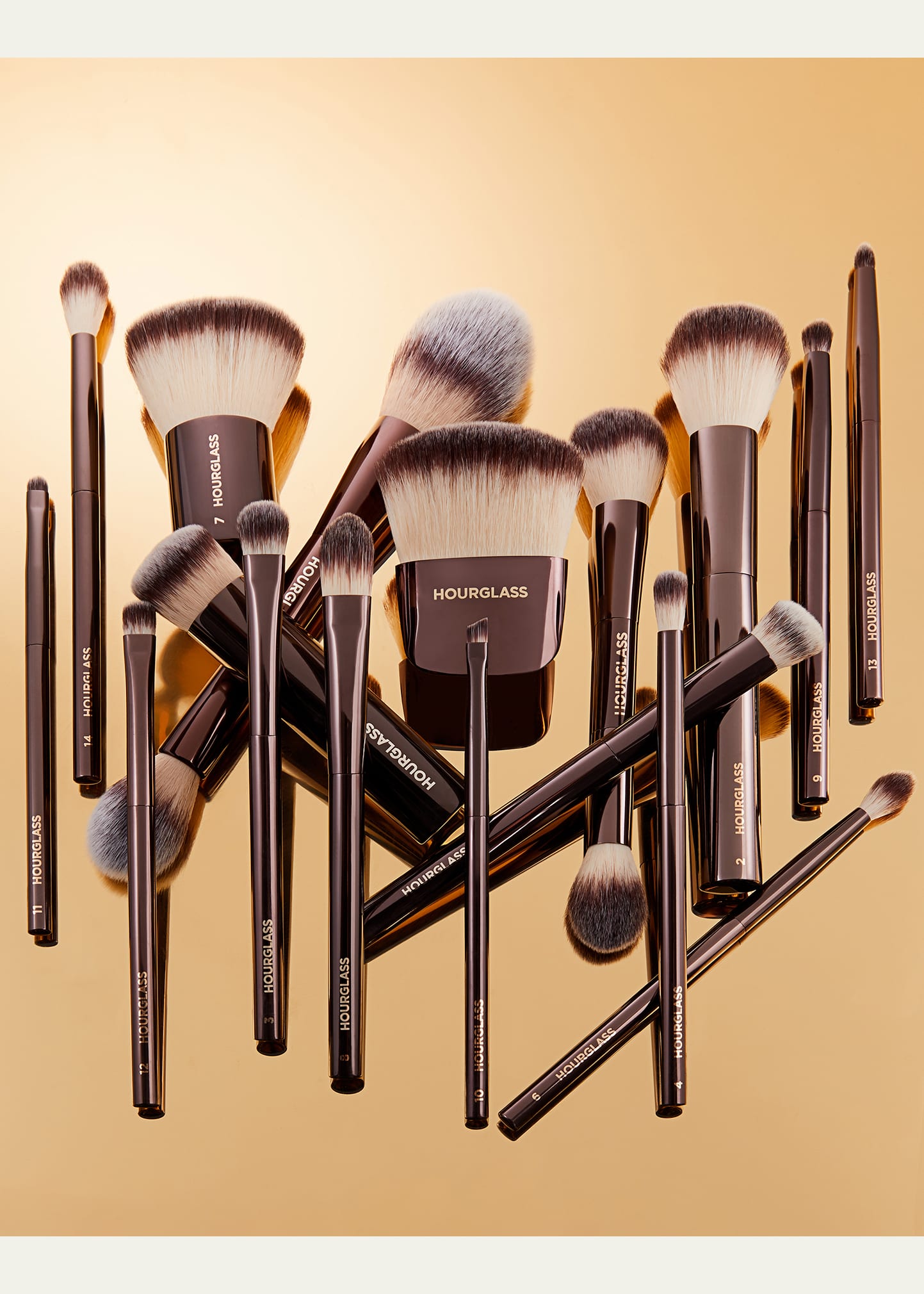 【正規品】HOURGLASS 4本セット Hourglass Cosmetics Vegan Brush Collection - Limited Edition