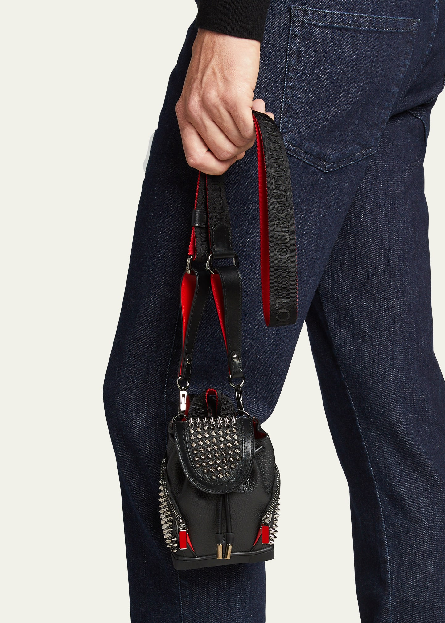 【新品】クリスチャンルブタンExplorafunk keyring Bag Christian Louboutin クリスチャンルブタン EXPLORAFUNK KEYRING