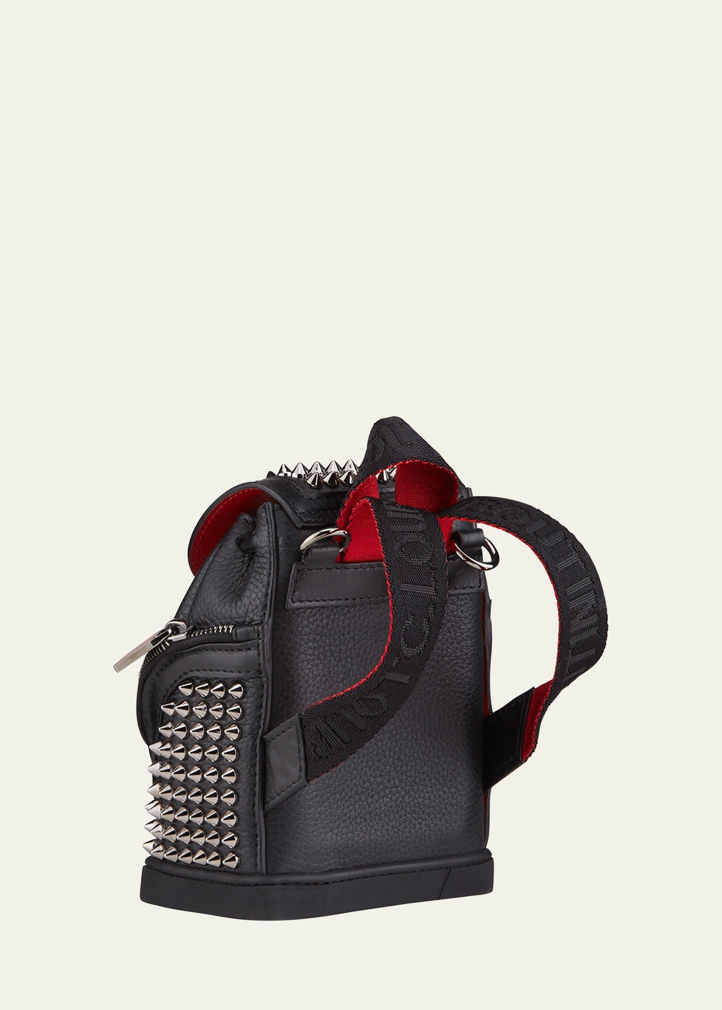 Christian Louboutin Men's Explorafunk Keyring Studded