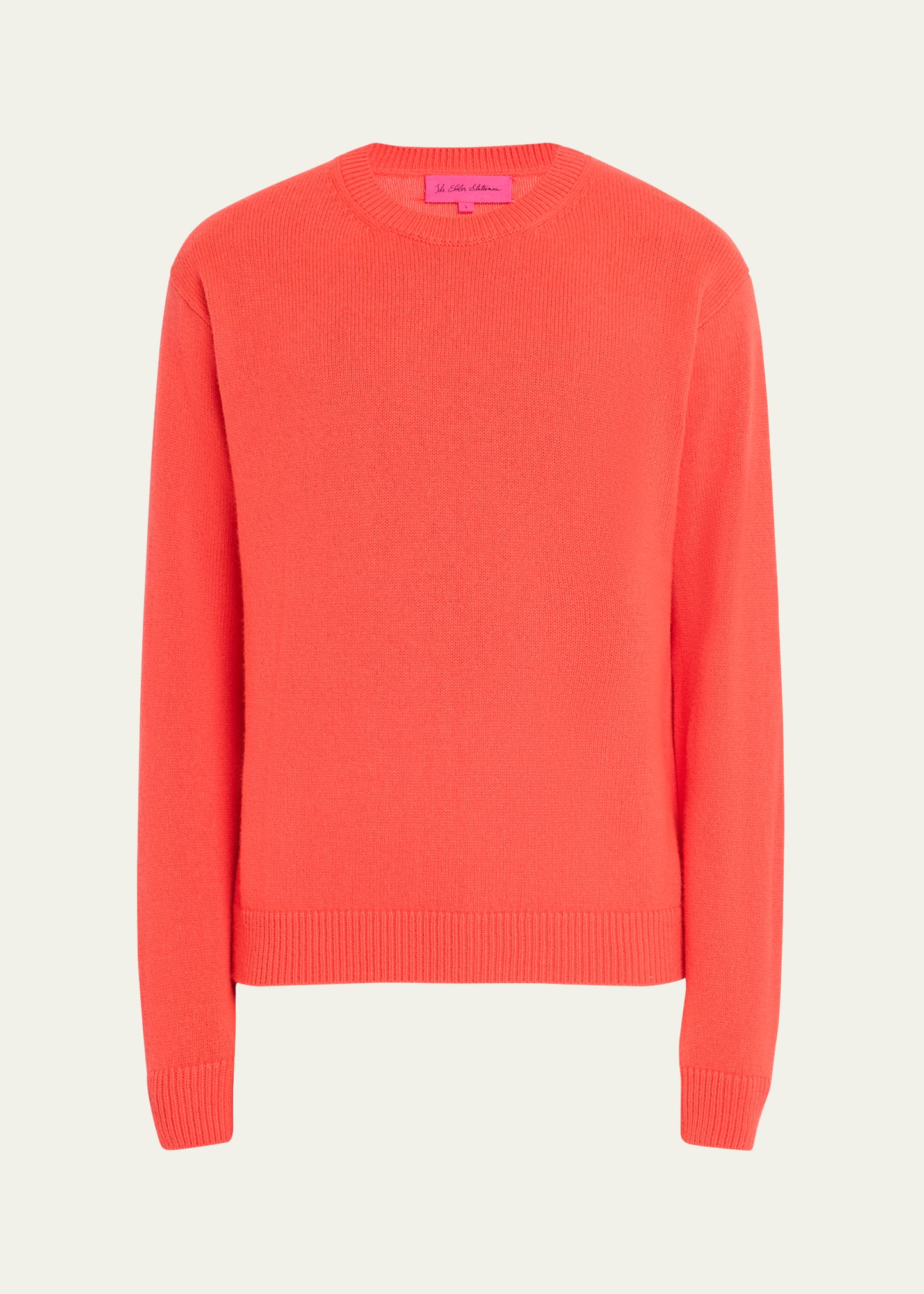 The Elder Statesman Men's Heavyweight Cashmere Sweater The Elder Statesman Men's Heavyweight Cashmere Sweater