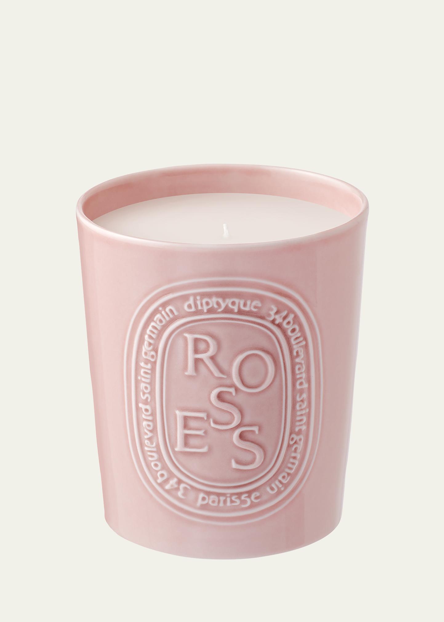Diptyque Roses Scented Pink Candle, 21.2 oz. - Bergdorf Goodman