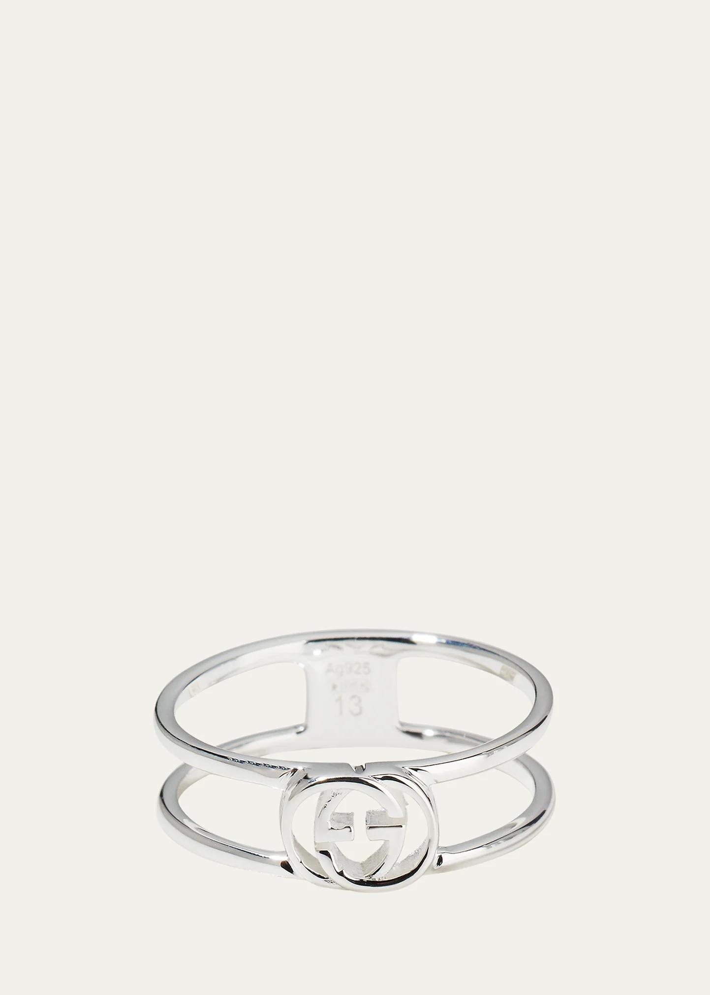 Gucci Interlocking G 6mm Ring - Bergdorf Goodman