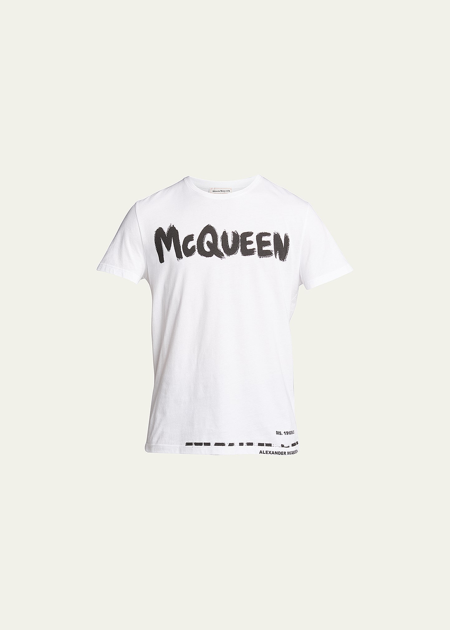 Alexander McQueen Men's Graffiti-Logo T-Shirt