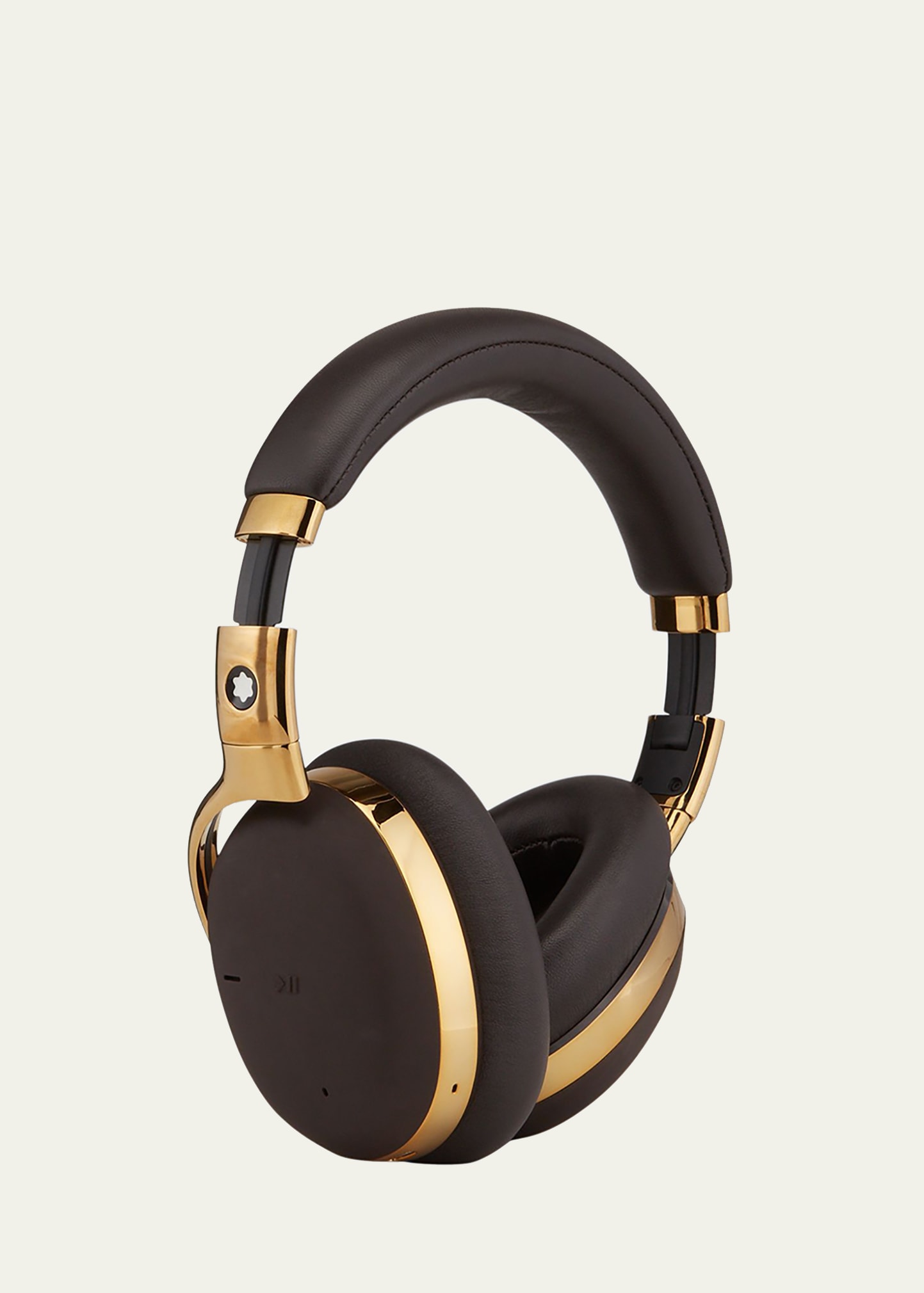 Montblanc MB 01 Over-Ear Headphones, Gold/Brown - Bergdorf Goodman